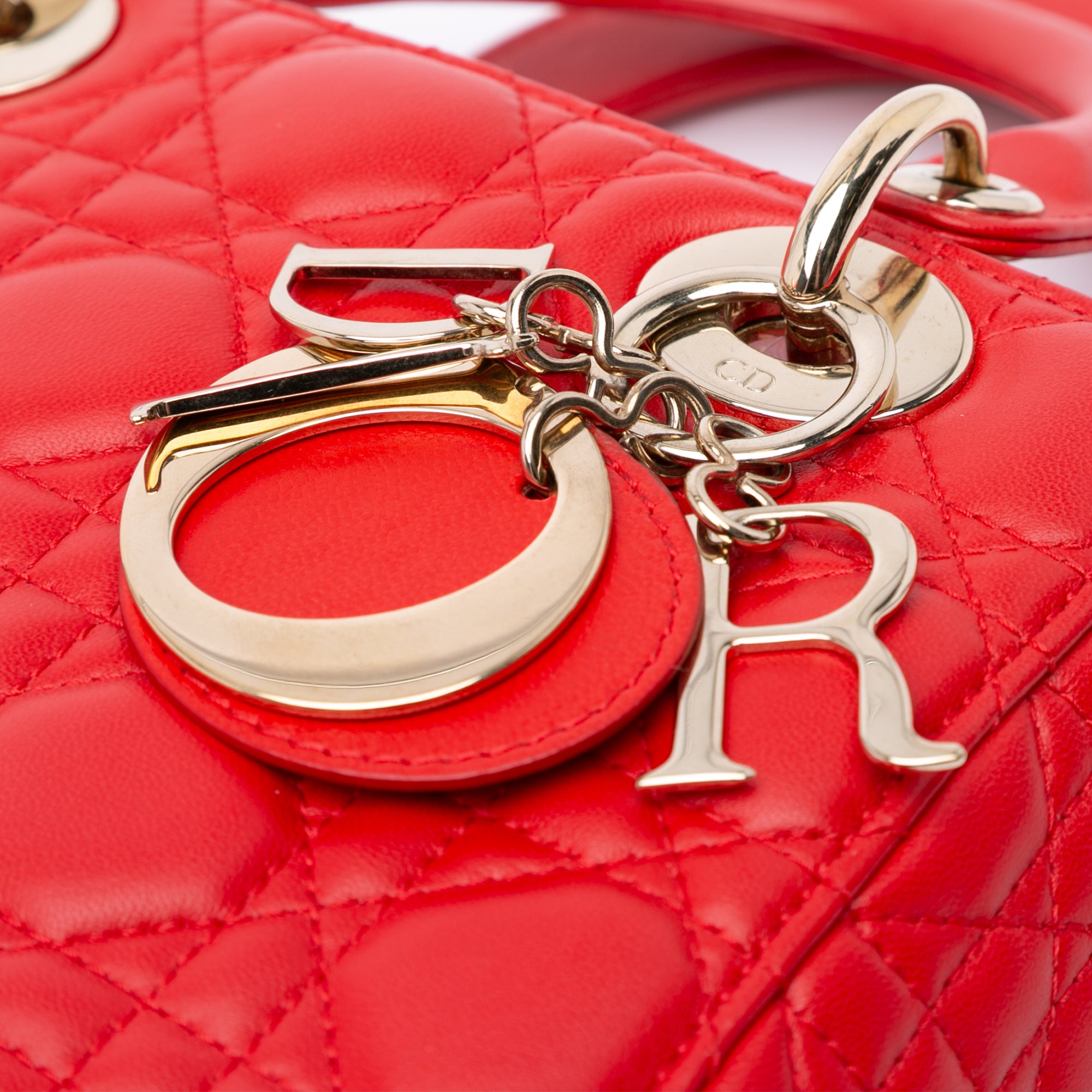 Dior Small Lambskin Cannage My ABCDior Lady Dior - image 6