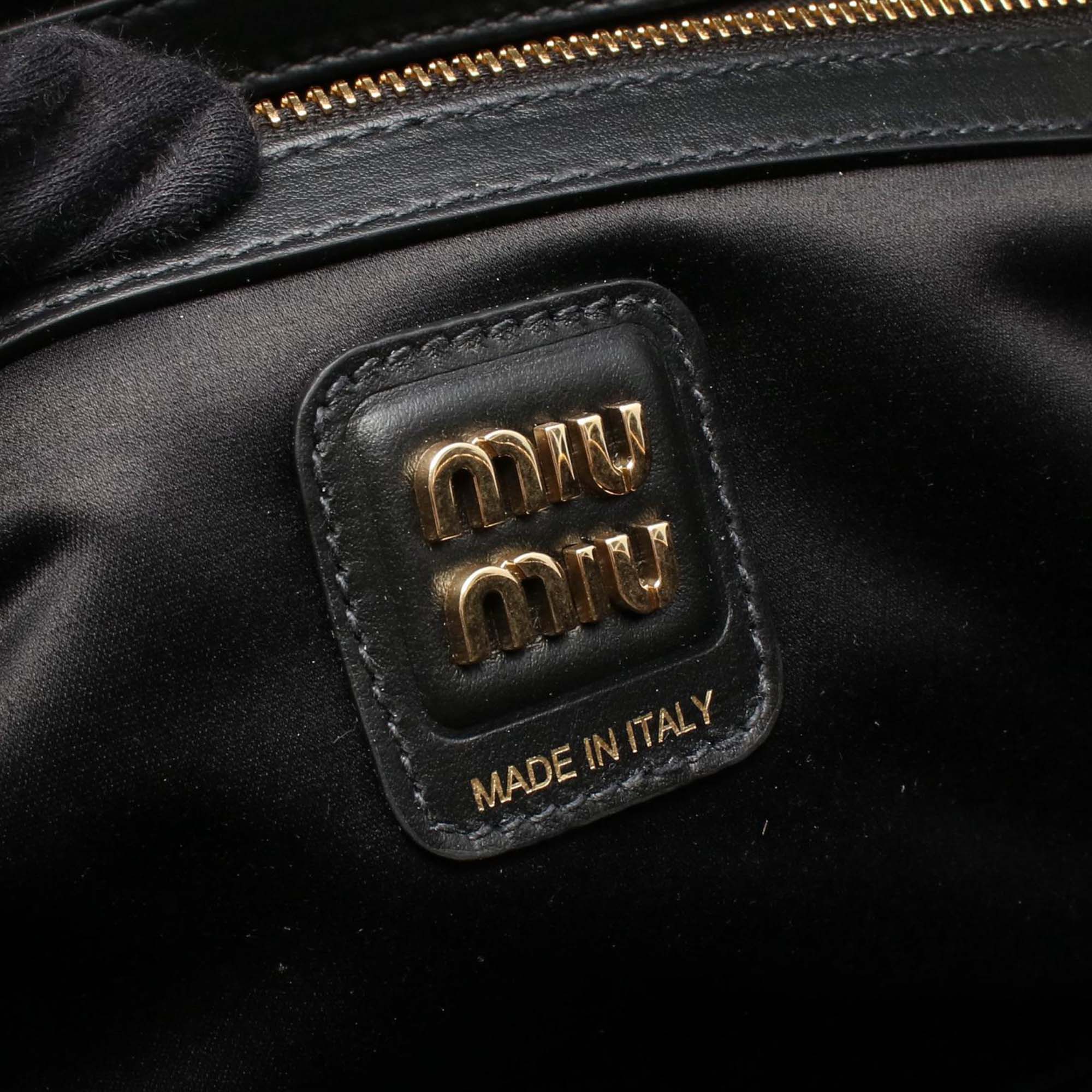 Miu Miu Calfskin Beau Top Handle - image 4