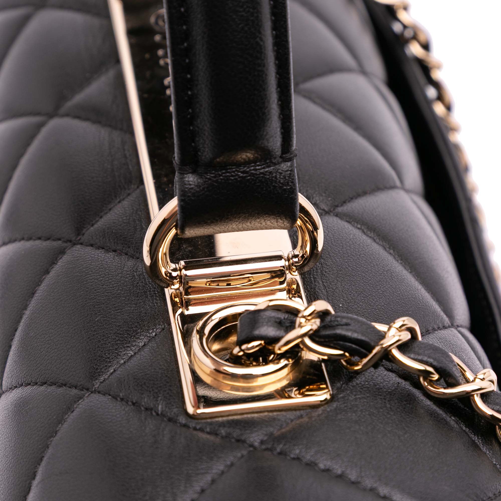 Chanel Medium Lambskin Trendy CC Top Handle Bag - image 13