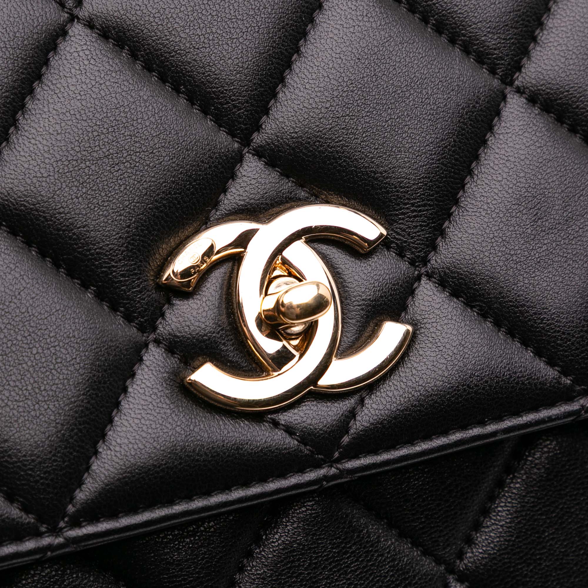 Chanel Medium Lambskin Trendy CC Top Handle Bag - image 7
