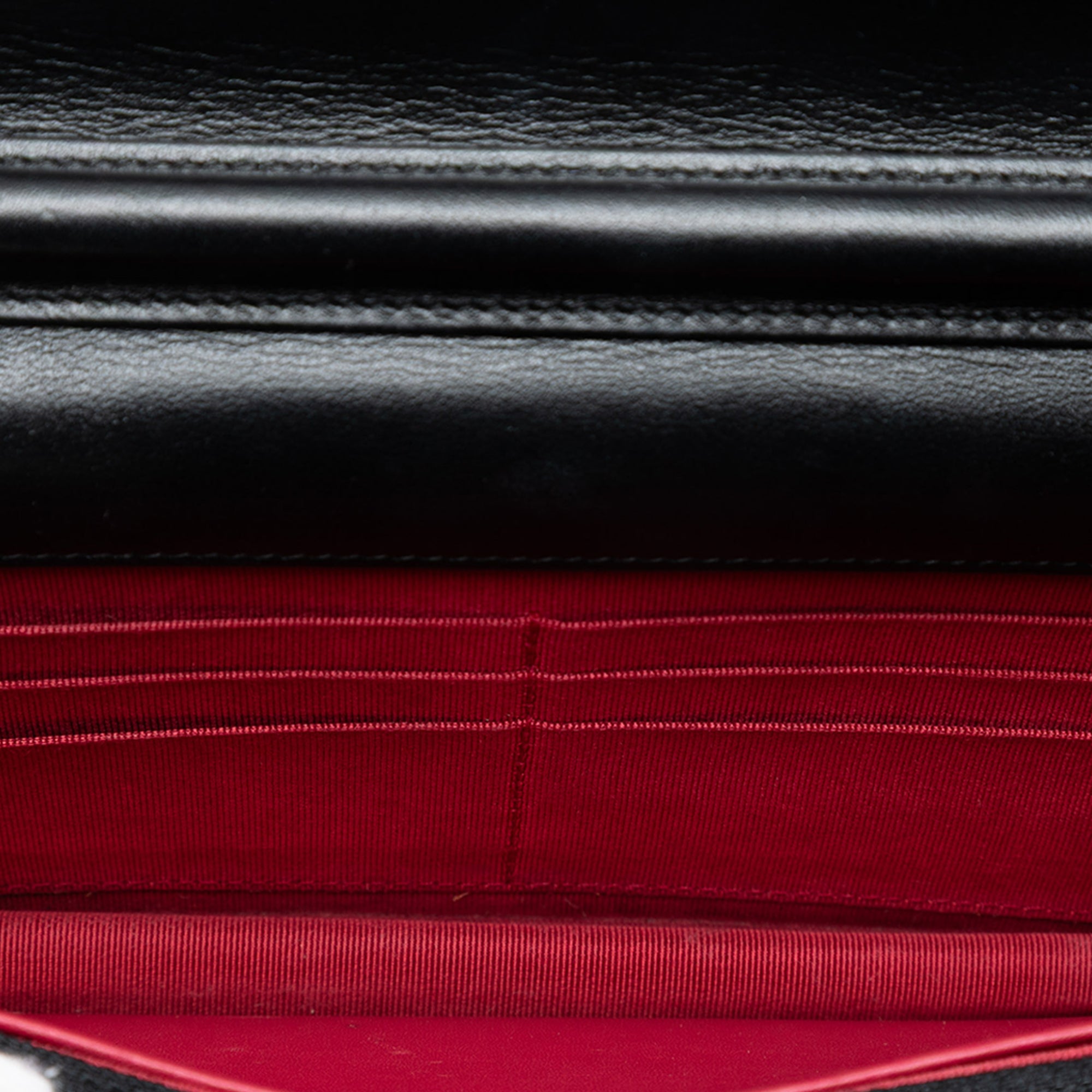 Chanel Bicolor Quilted Aged Calfskin Gabrielle Wallet On Chain - image 4