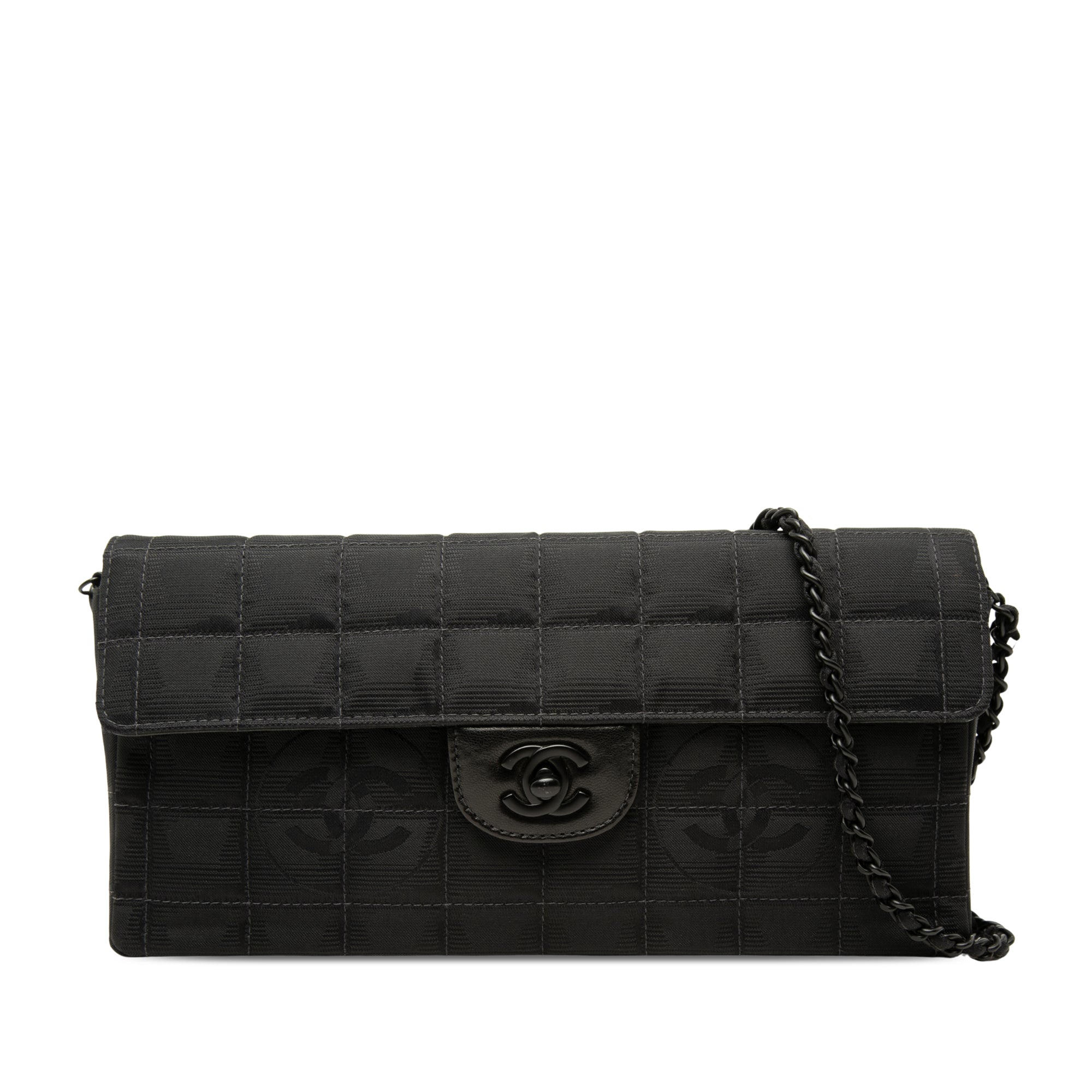 Chanel New Travel Line Nylon East West Flap - image 1