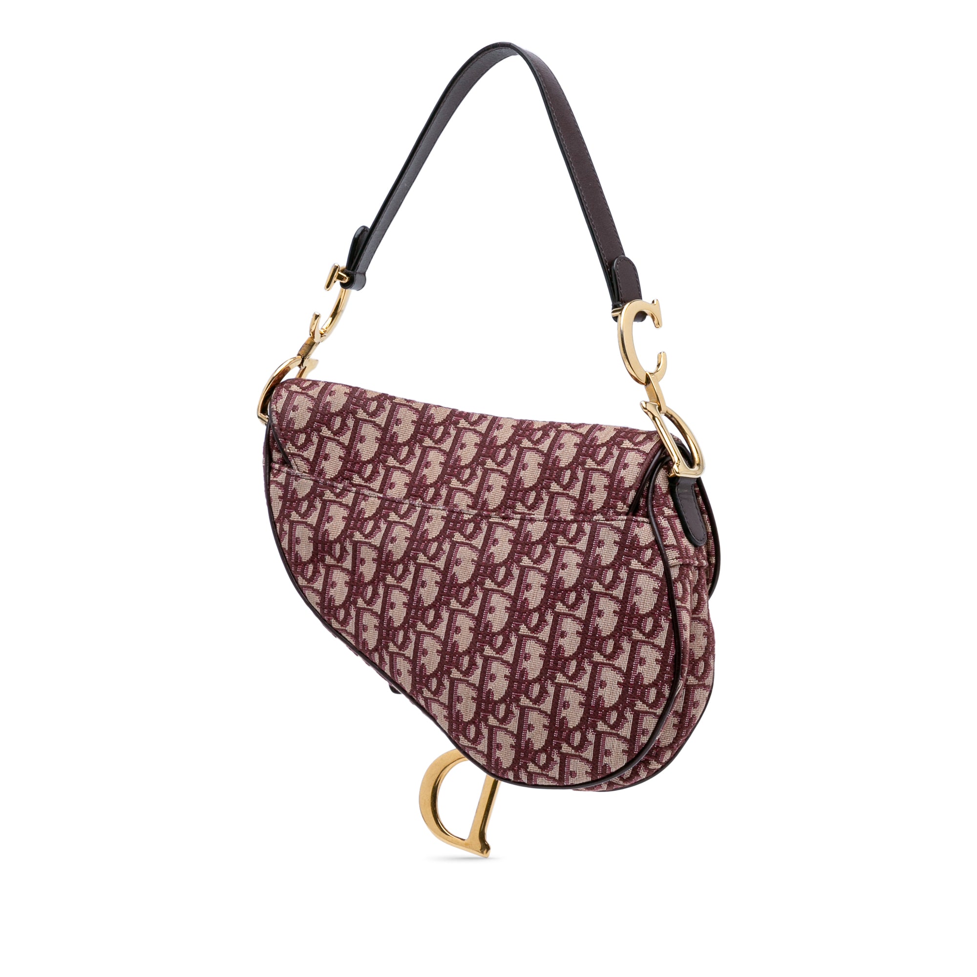Dior Oblique Canvas Saddle Bag - image 2