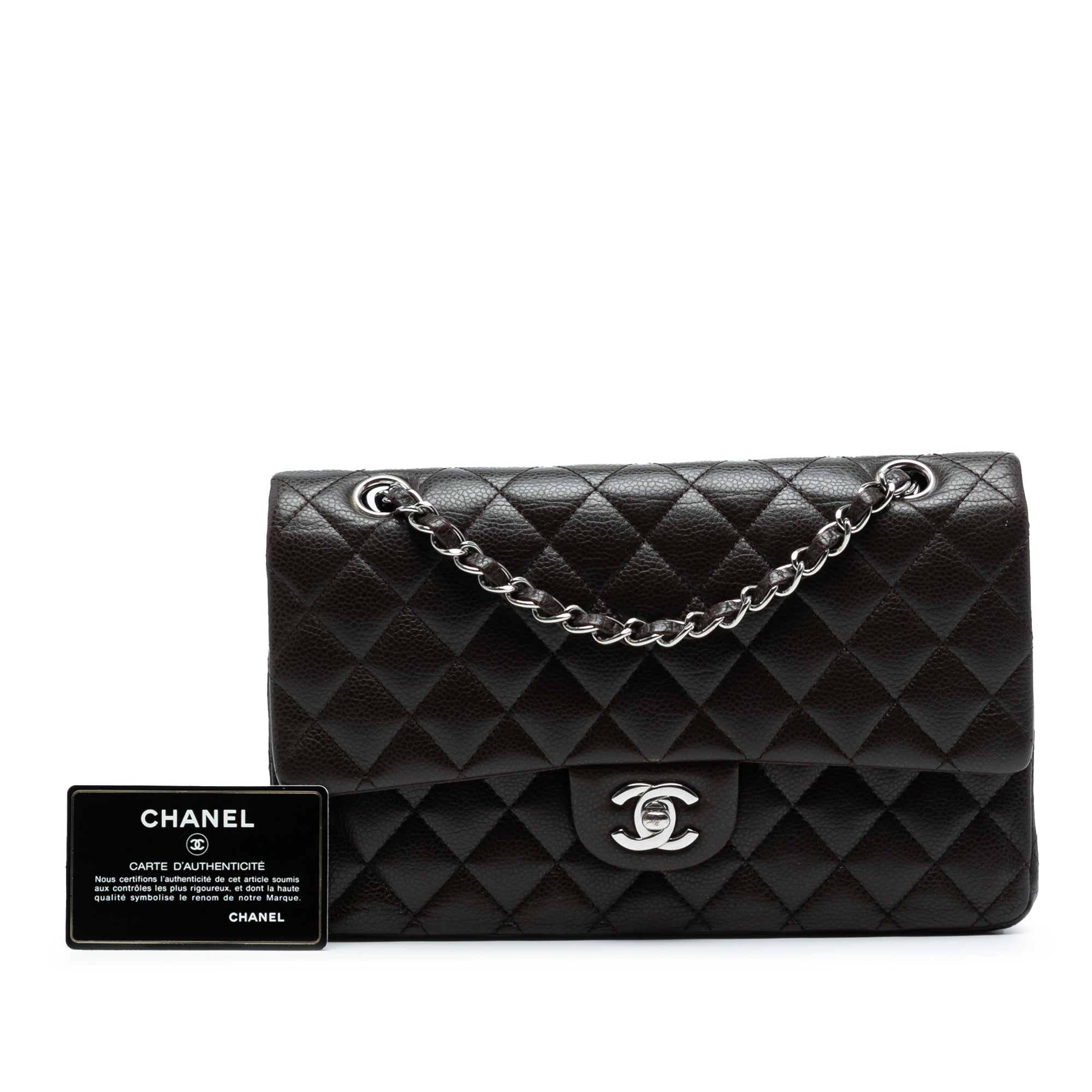 Chanel Medium Classic Caviar Double Flap - image 8