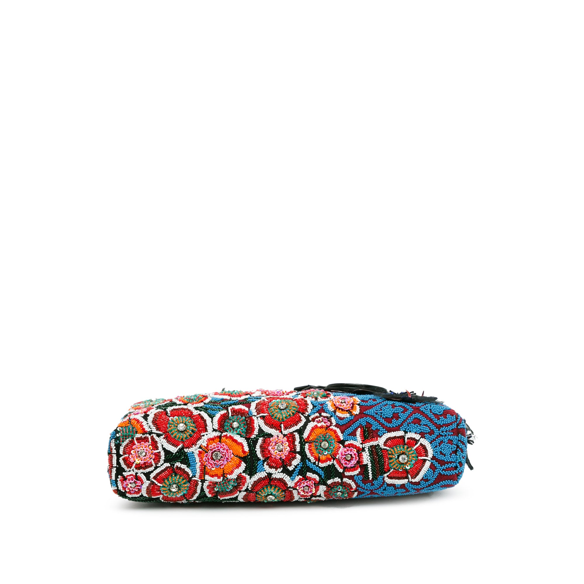 Dior Medium Beaded Ribbon Embroidered Floral Lady D Joy - image 3