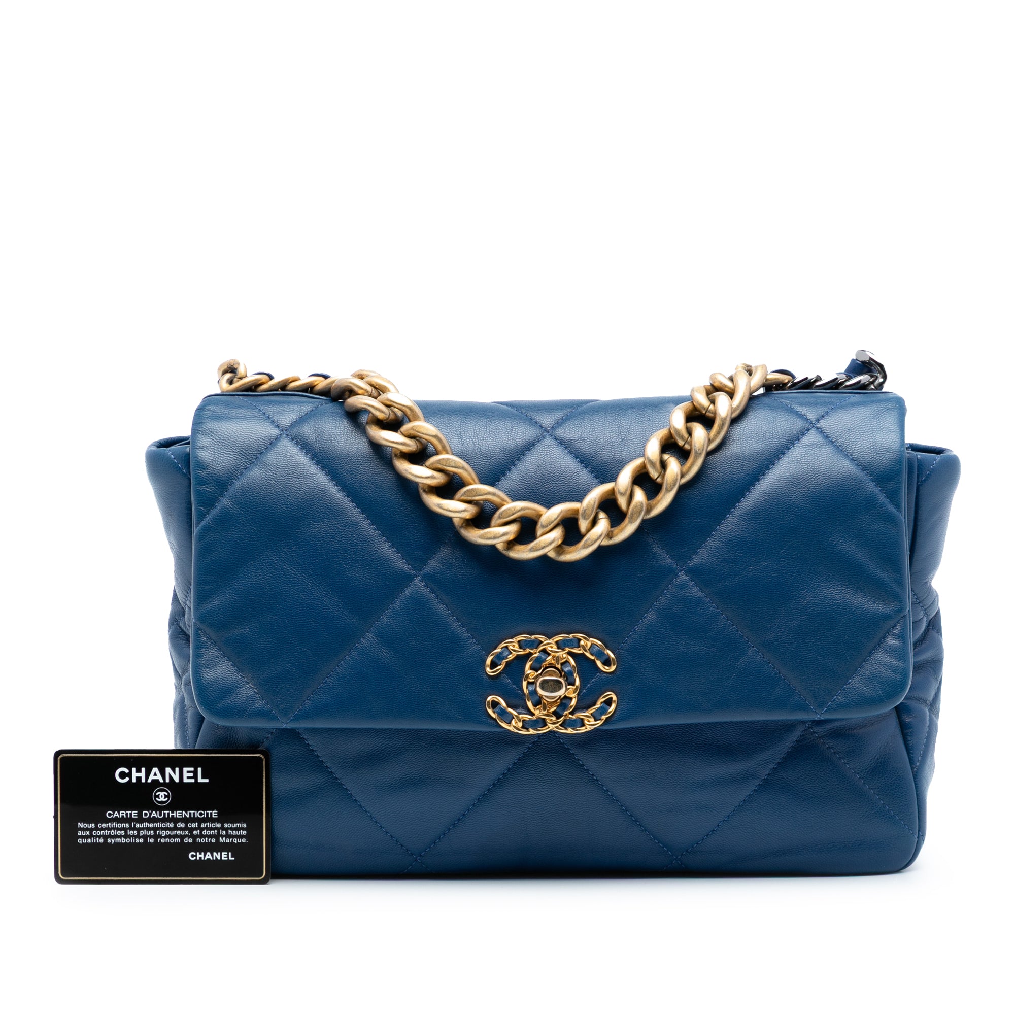 Chanel Large Lambskin 19 Flap - image 8