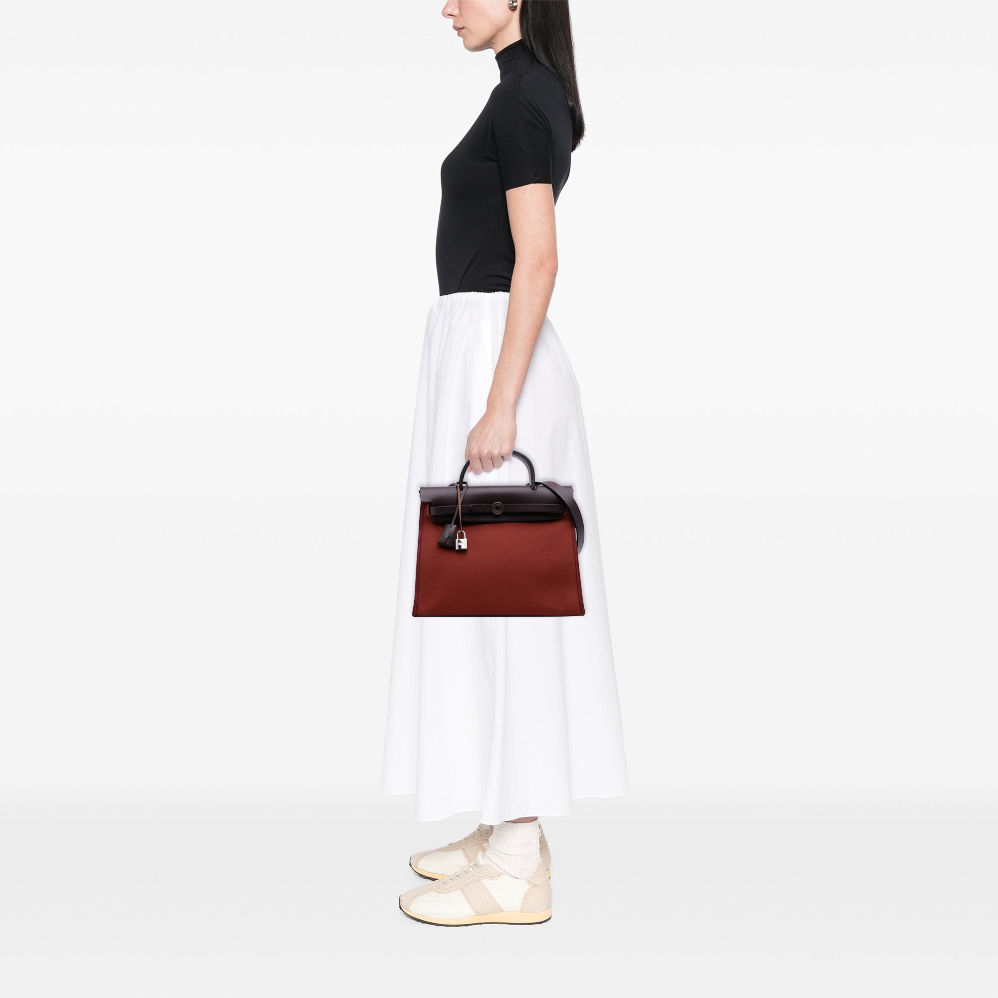 Hermès Toile Herbag Zip 31 - image 11