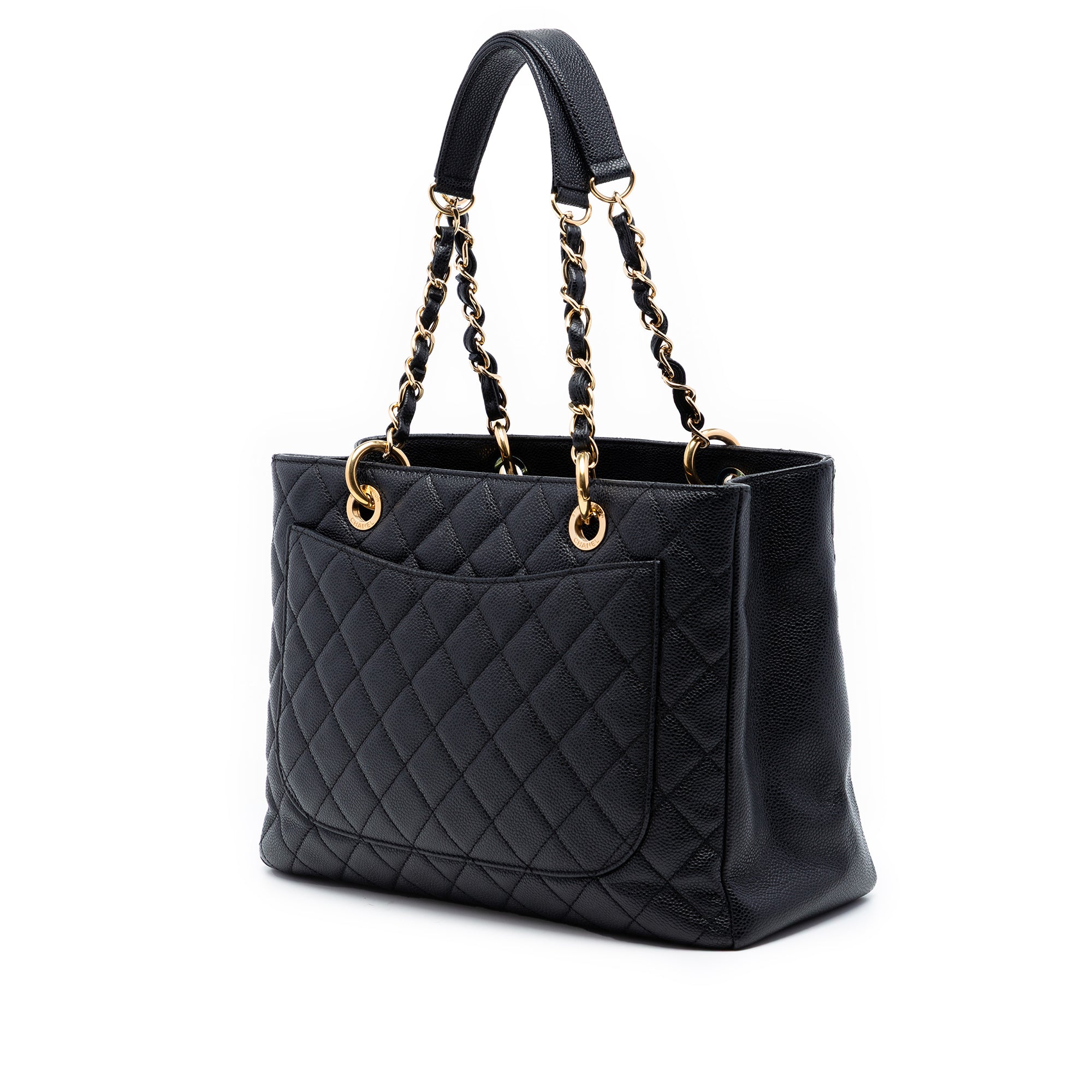 Chanel Caviar Grand Shopping Tote - image 2