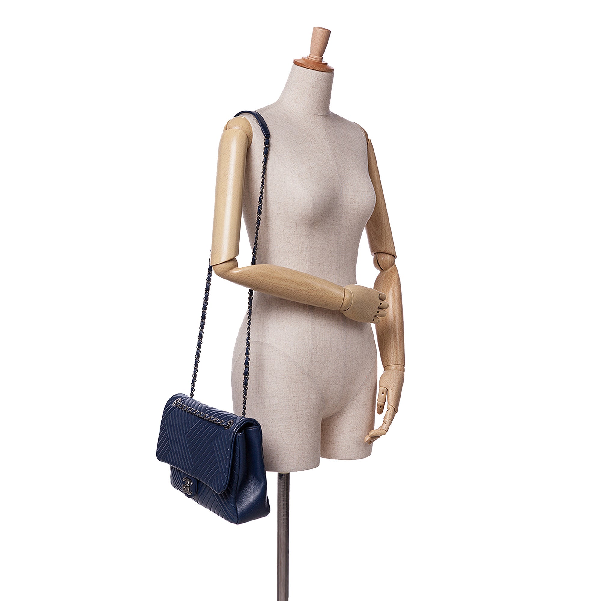 Chanel Large Lambskin CC Crossing Flap - image 9