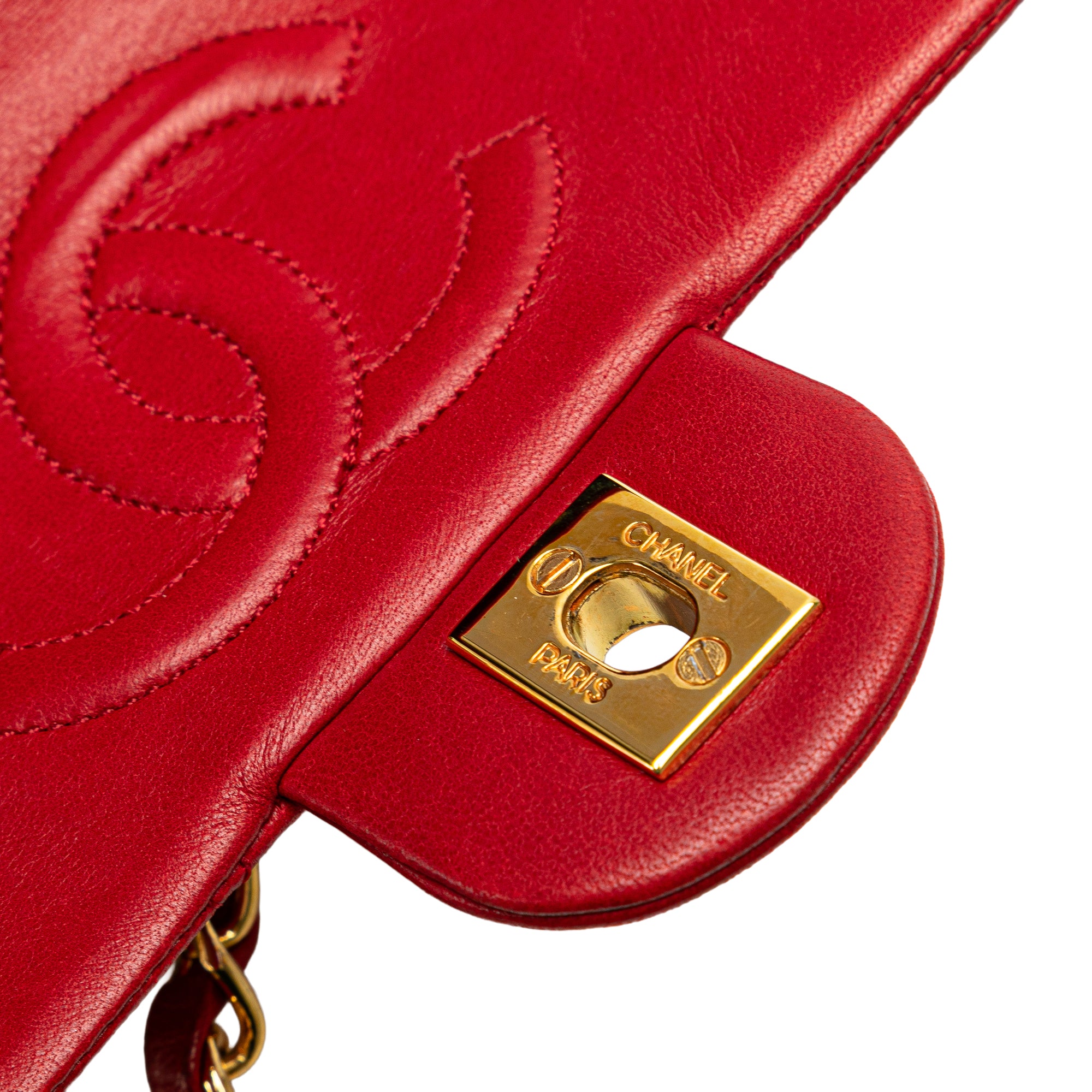 Chanel Mini Square Classic Lambskin Single Flap - image 12