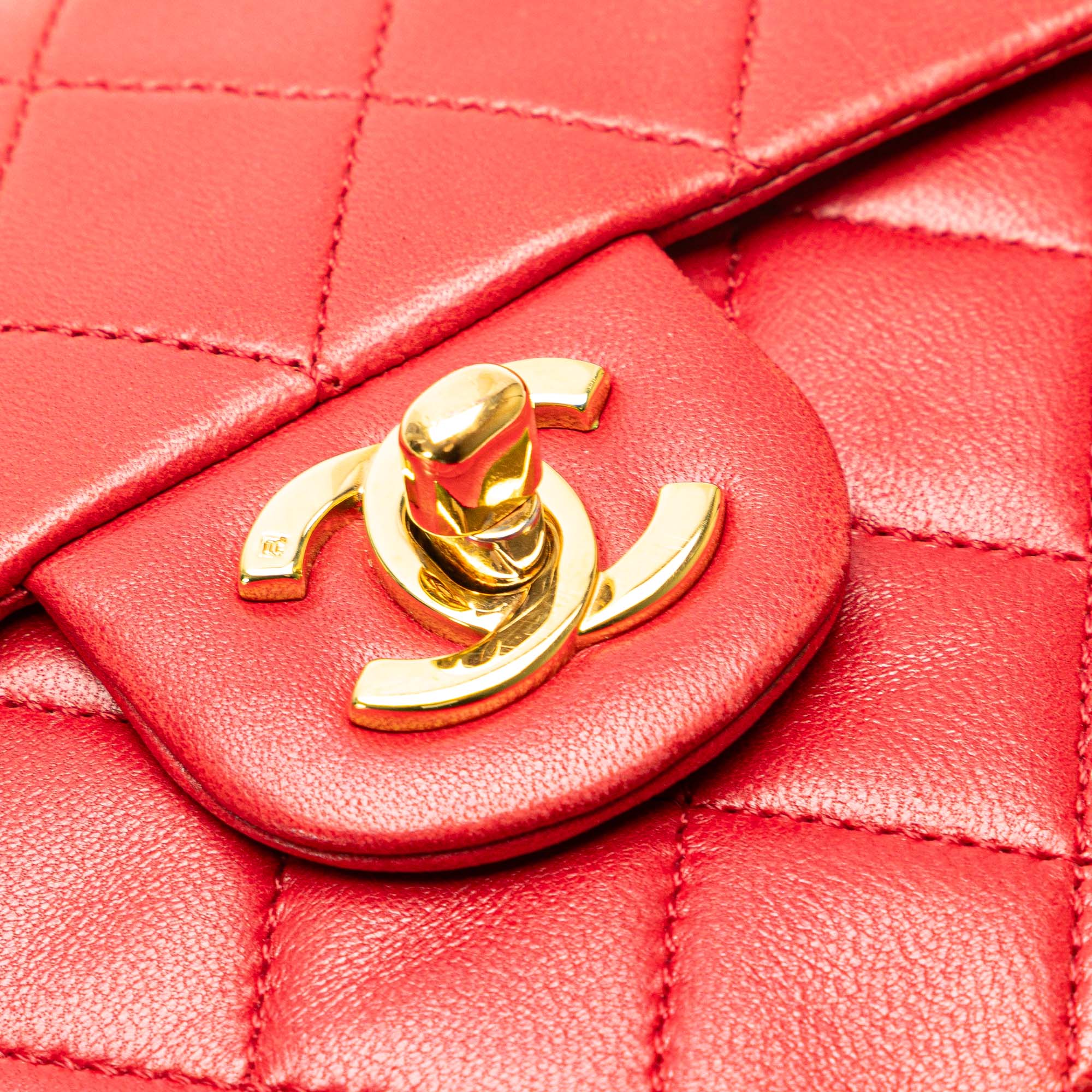 Chanel Mini Square Classic Lambskin Single Flap - image 4