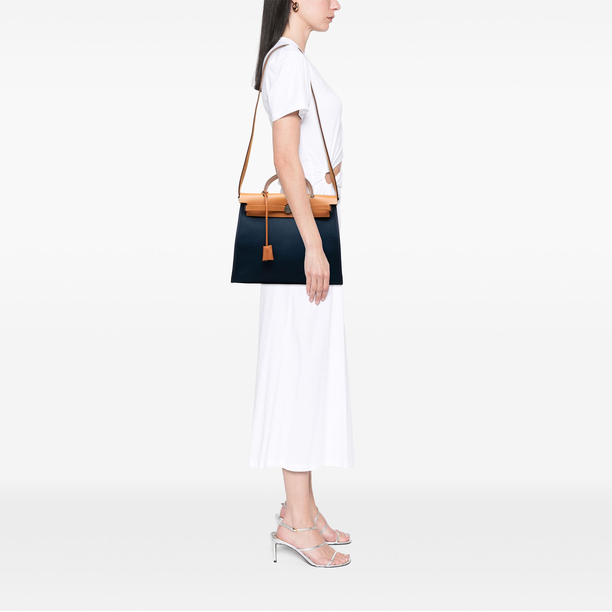 Hermès Toile Herbag Zip 31 - image 6