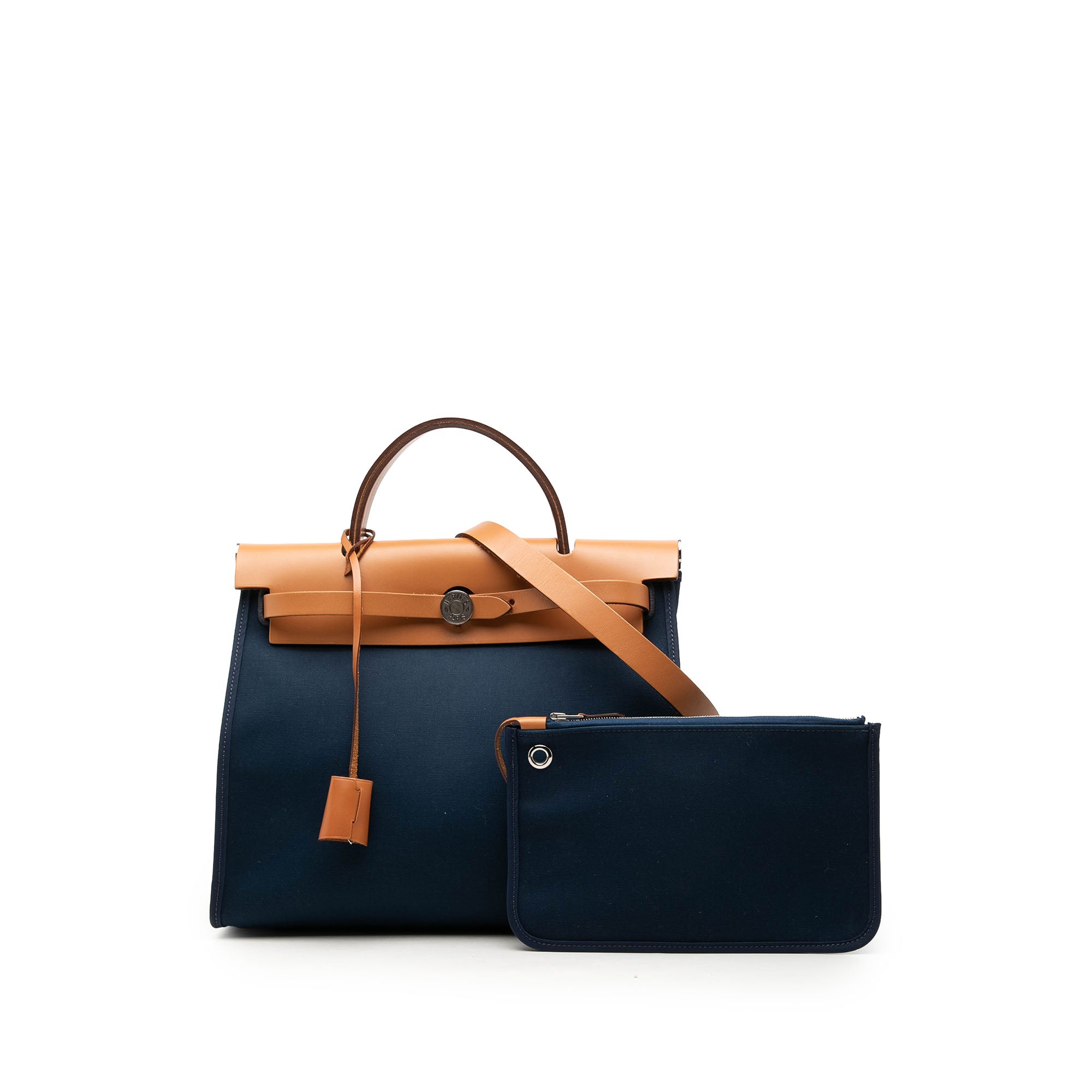 Hermès Toile Herbag Zip 31 - image 7