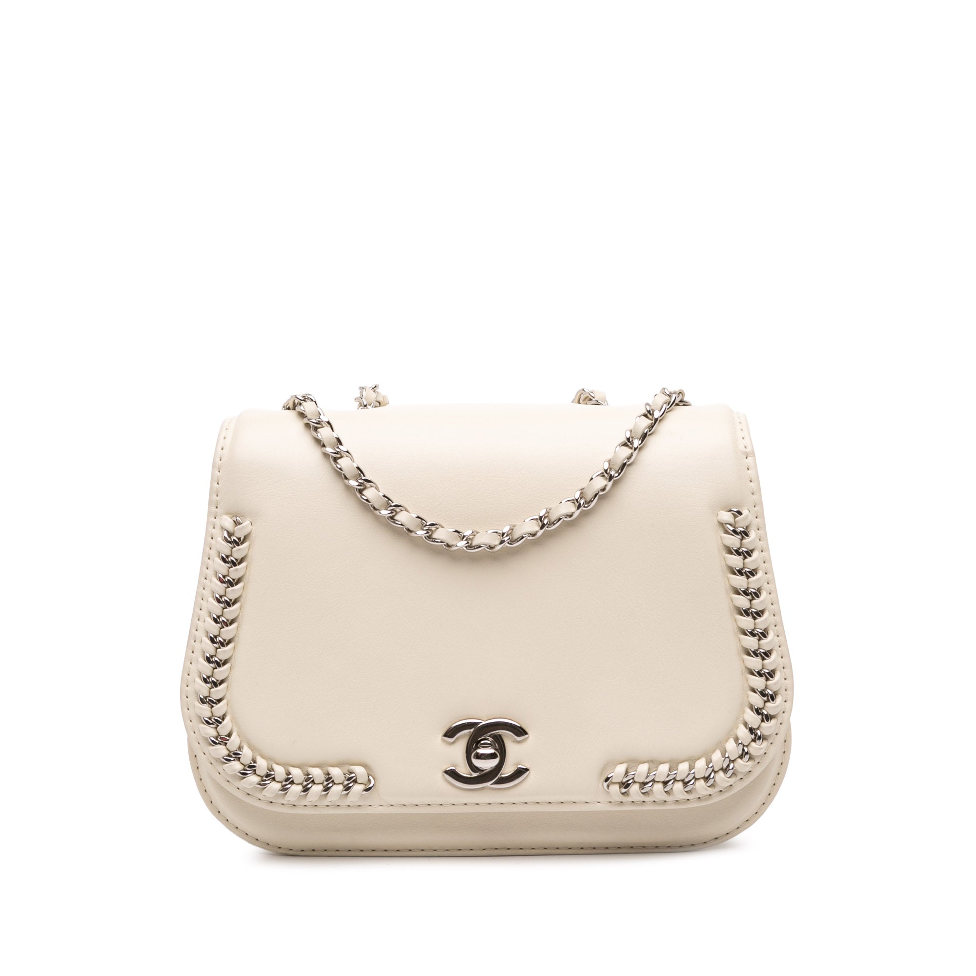 Chanel Small Calfskin Braided Chic Flap - image 1