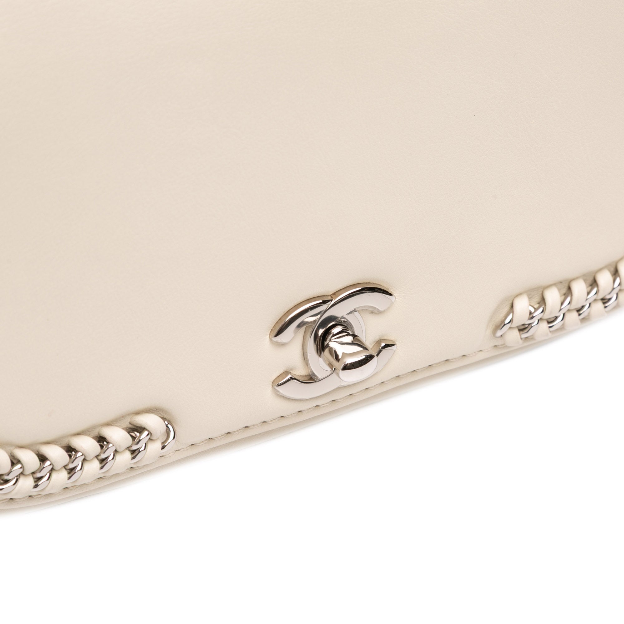 Chanel Small Calfskin Braided Chic Flap - image 8
