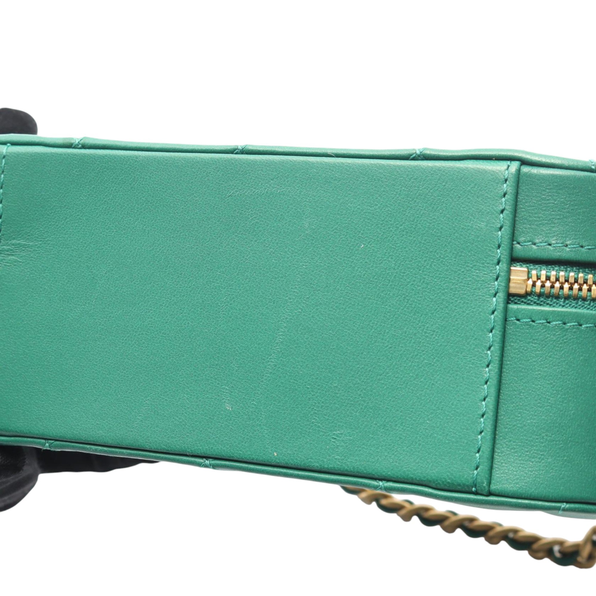Chanel Small CC Quilted Lambskin Top Handle Vanity Case - image 10