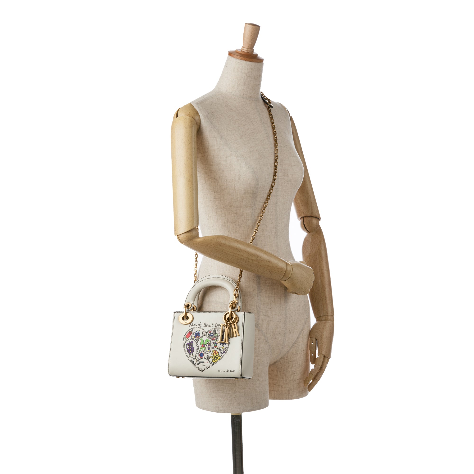 Dior DiorAmour Niki De Saint Phalle Mini Calfskin Lady Dior - image 9