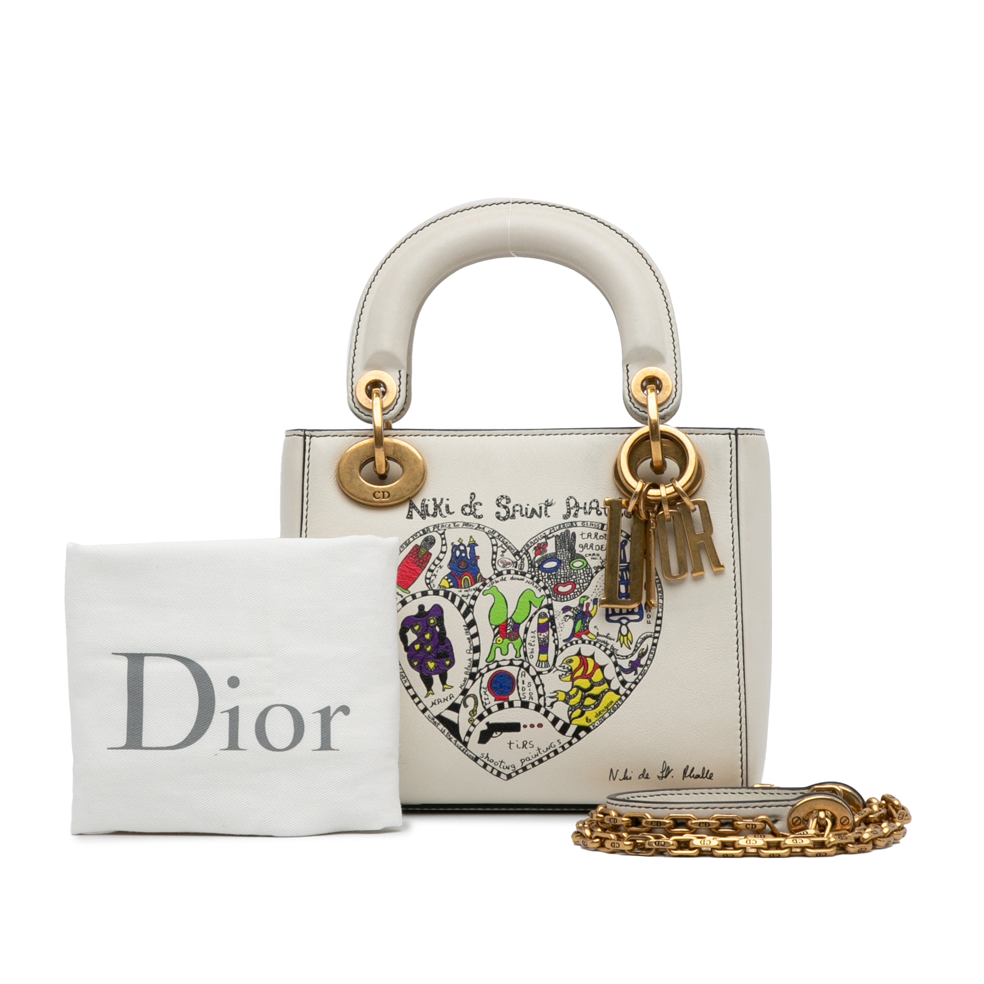 Dior DiorAmour Niki De Saint Phalle Mini Calfskin Lady Dior - image 10