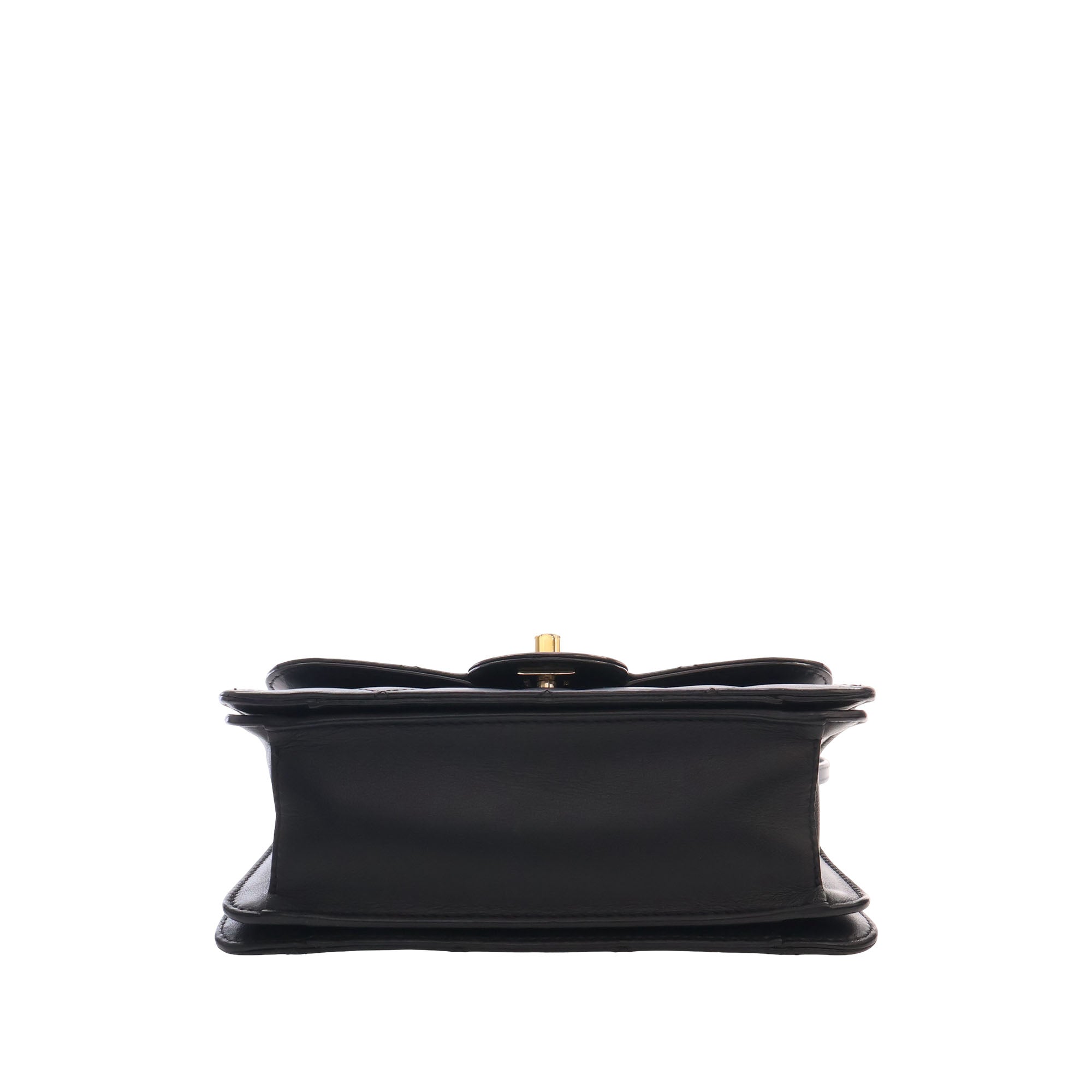 Chanel Mini Quilted Lambskin Top Handle Flap - image 3