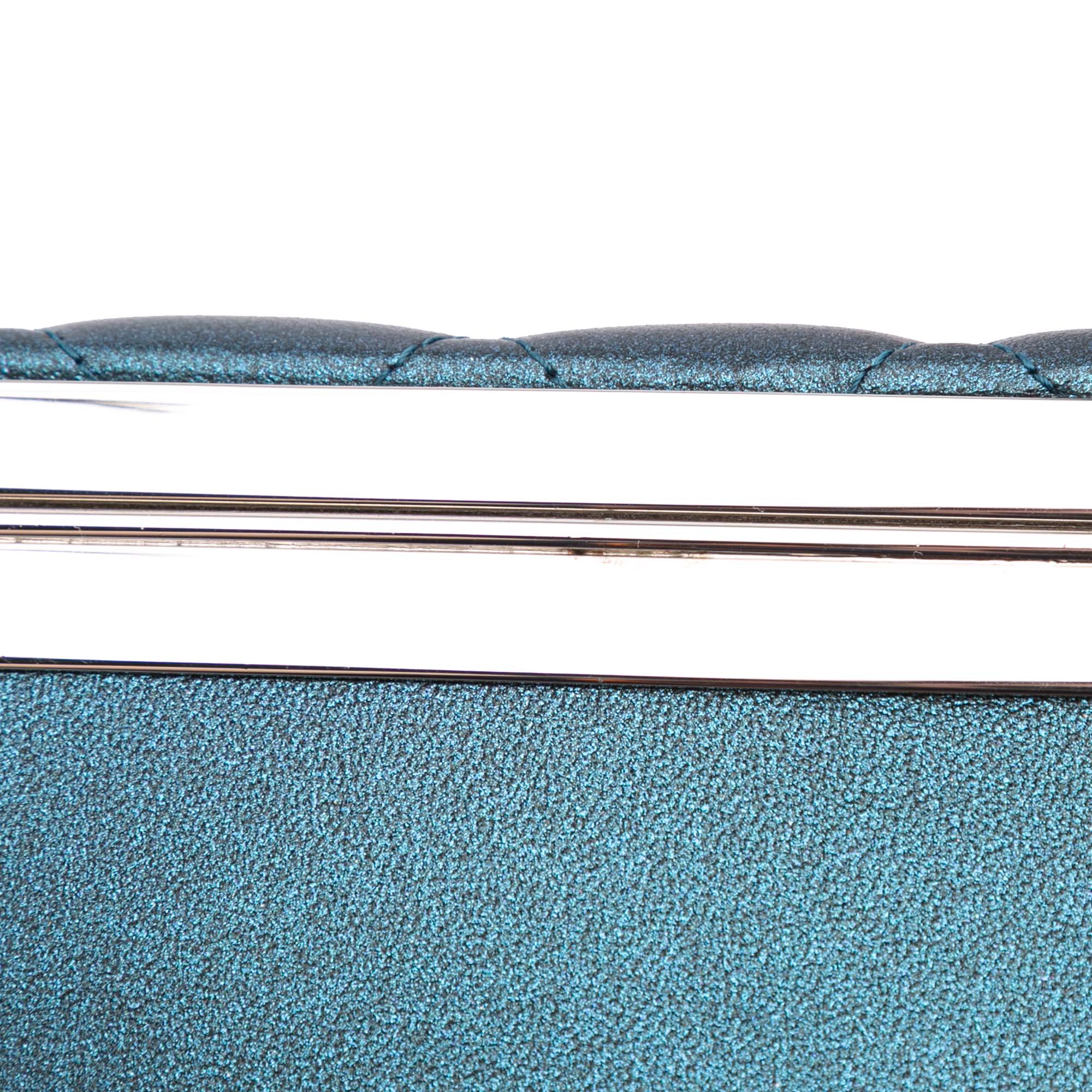 Chanel CC Metallic Calfskin Vanity Case - image 11