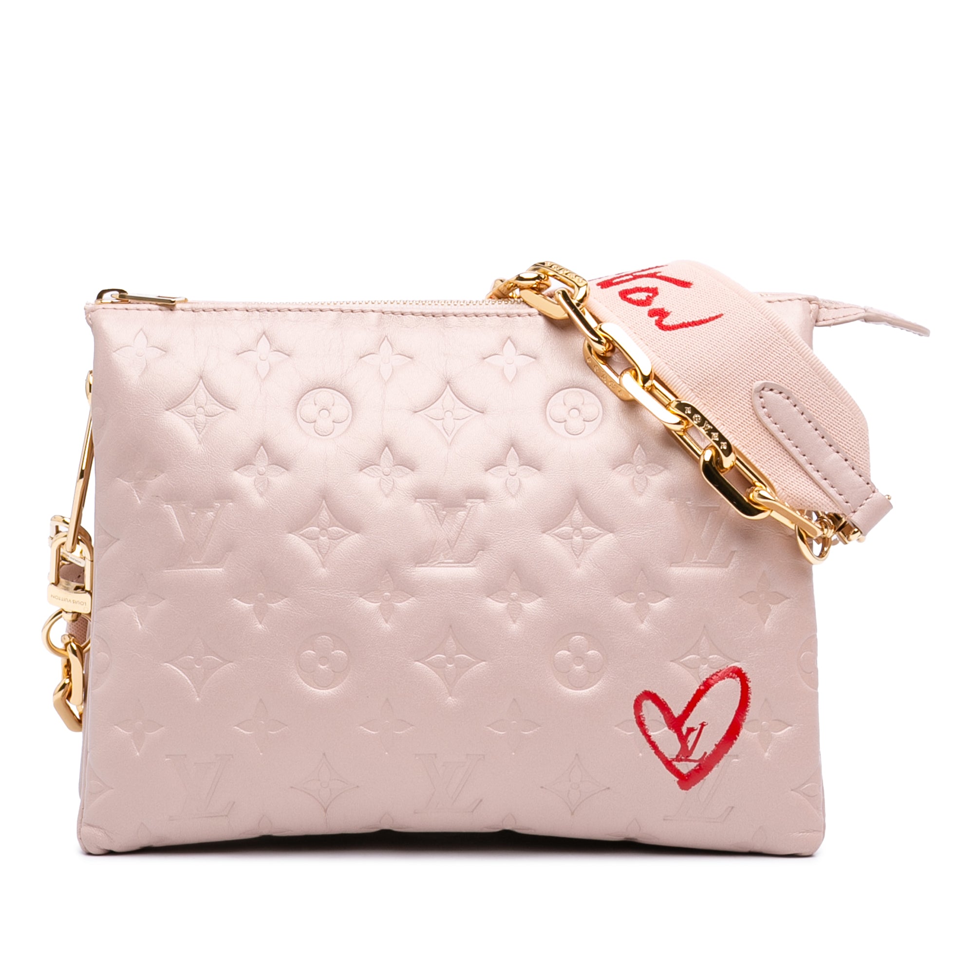 Louis Vuitton Monogram Embossed Puffy Lambskin Fall In Love Coussin PM - image 1