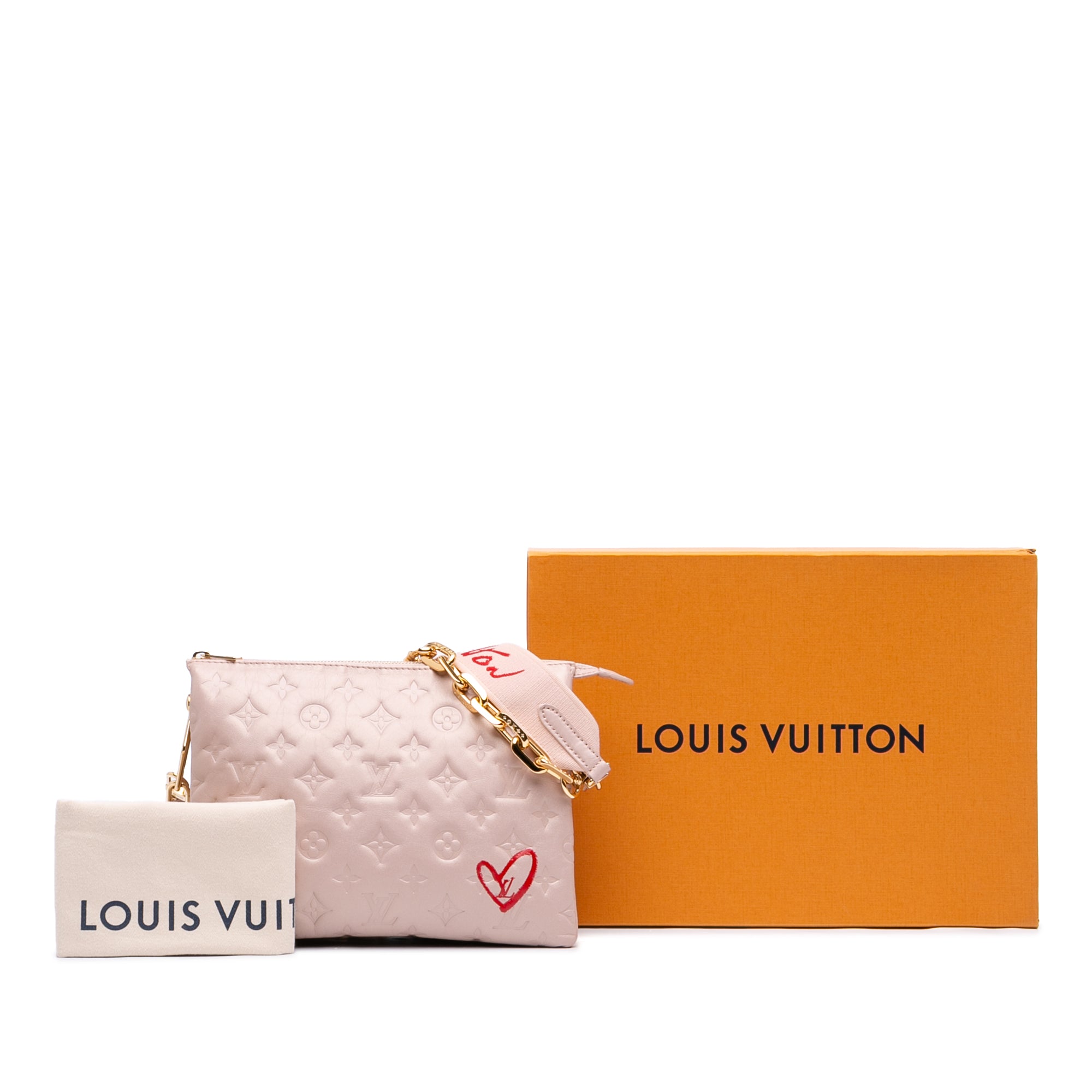Louis Vuitton Monogram Embossed Puffy Lambskin Fall In Love Coussin PM - image 10