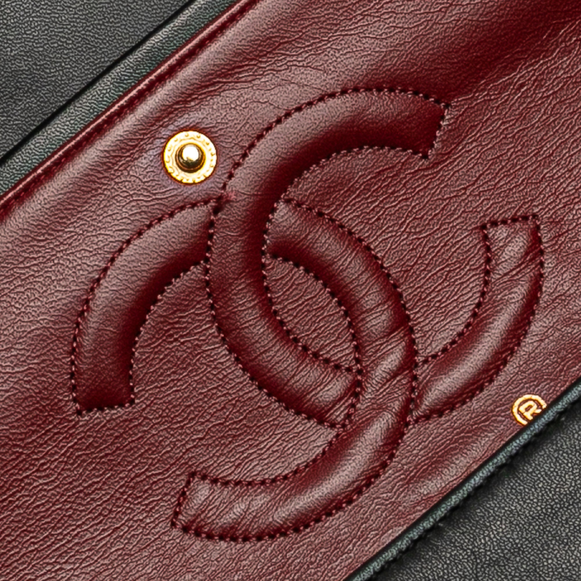Chanel Medium Classic Lambskin Double Flap - image 12