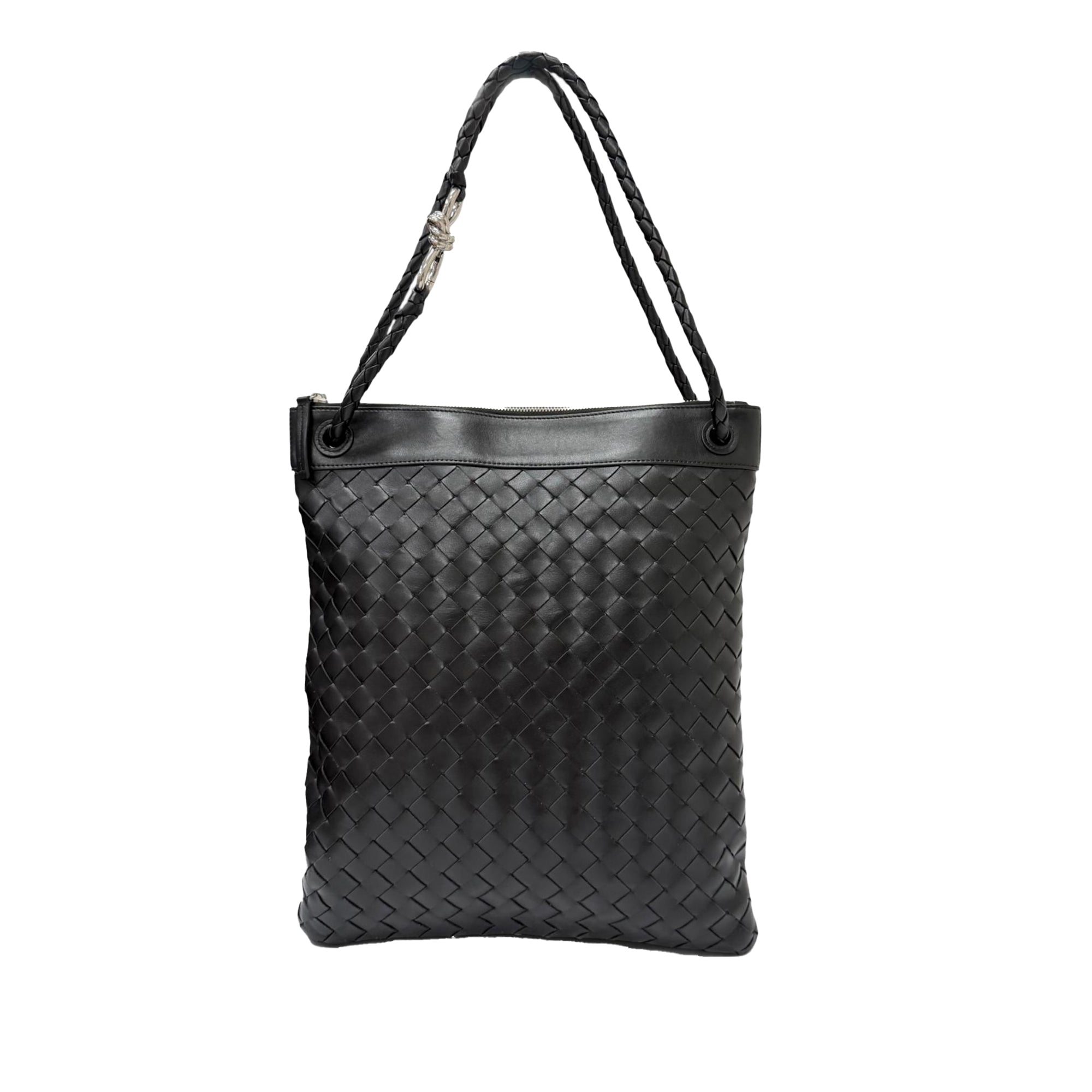 Bottega Veneta Nappa Intrecciato Andiamo Flat Messenger Bag - image 2