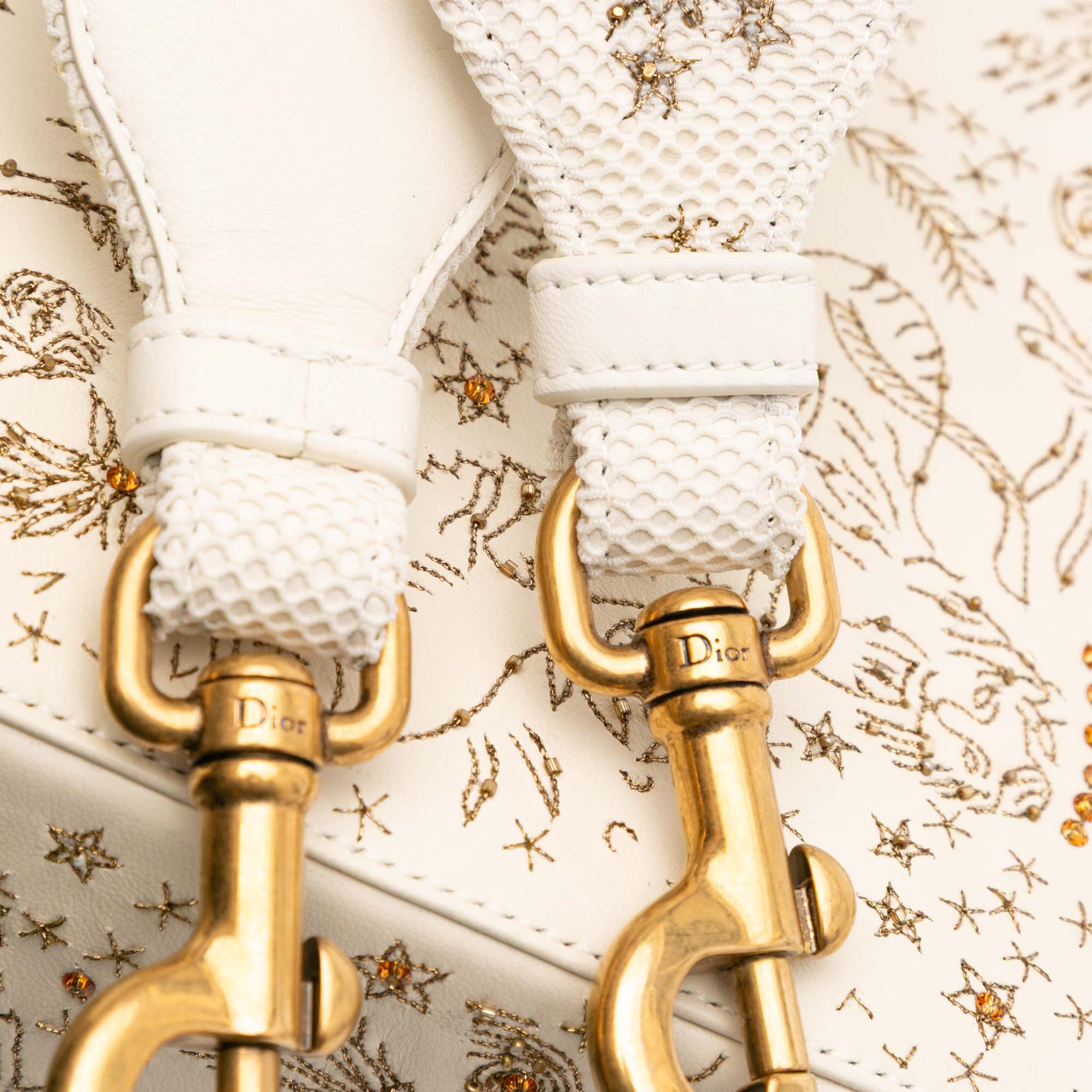 Dior Medium Calfskin Embroidered Astrology Lady Dior - image 9