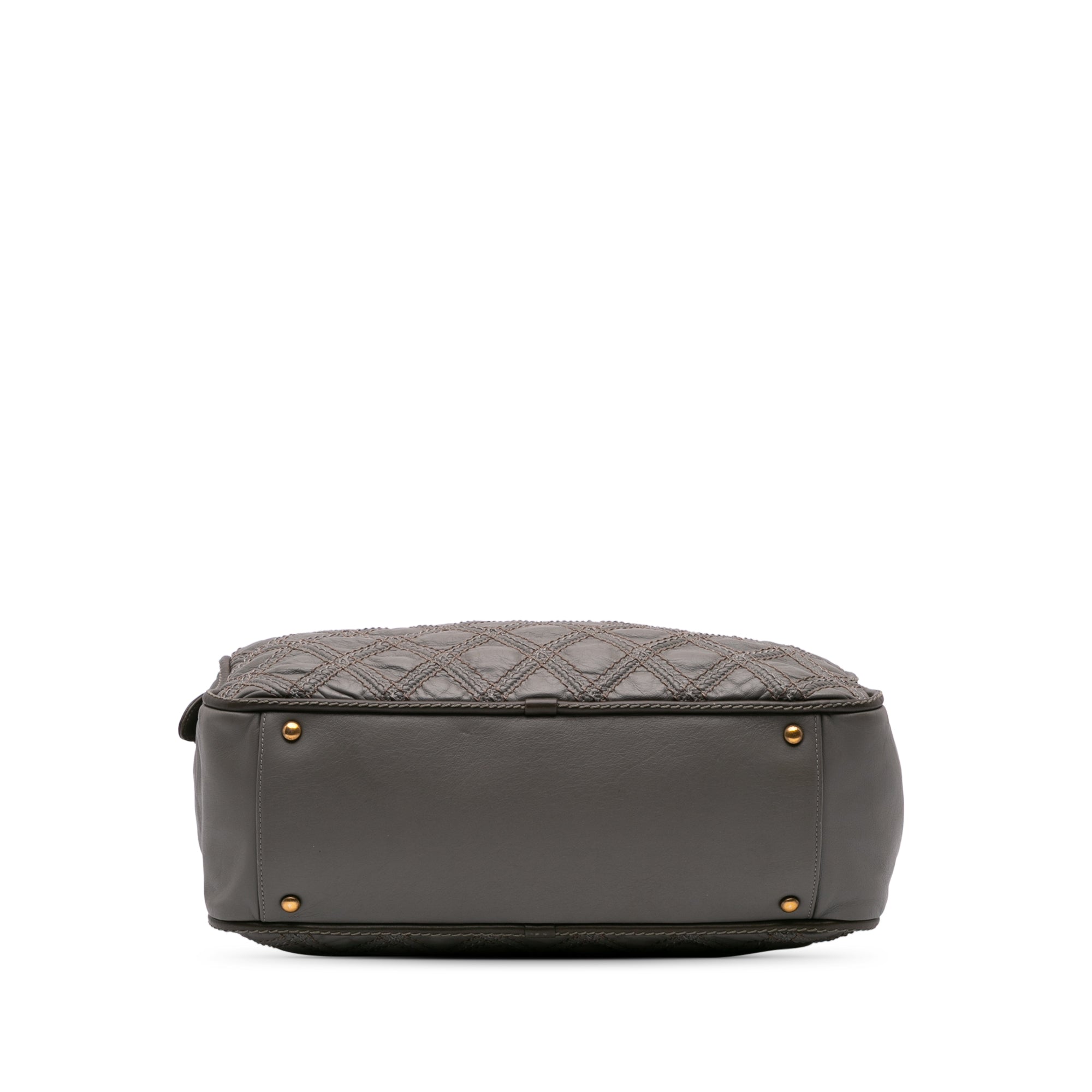 Chanel CC Quilted Calfskin Triptych Tote - image 3