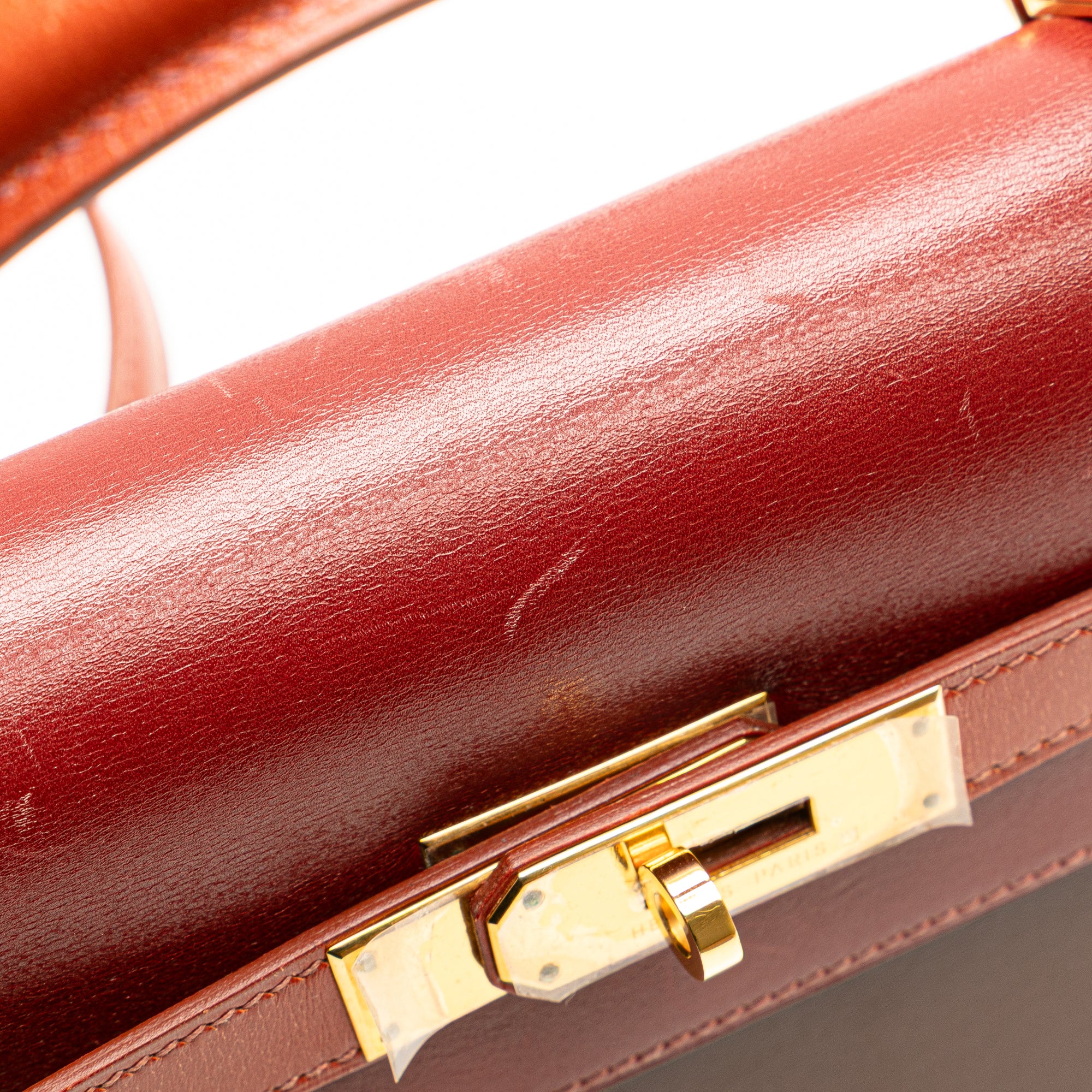Hermès Tricolor Box Calf Kelly Sellier 32 - image 10