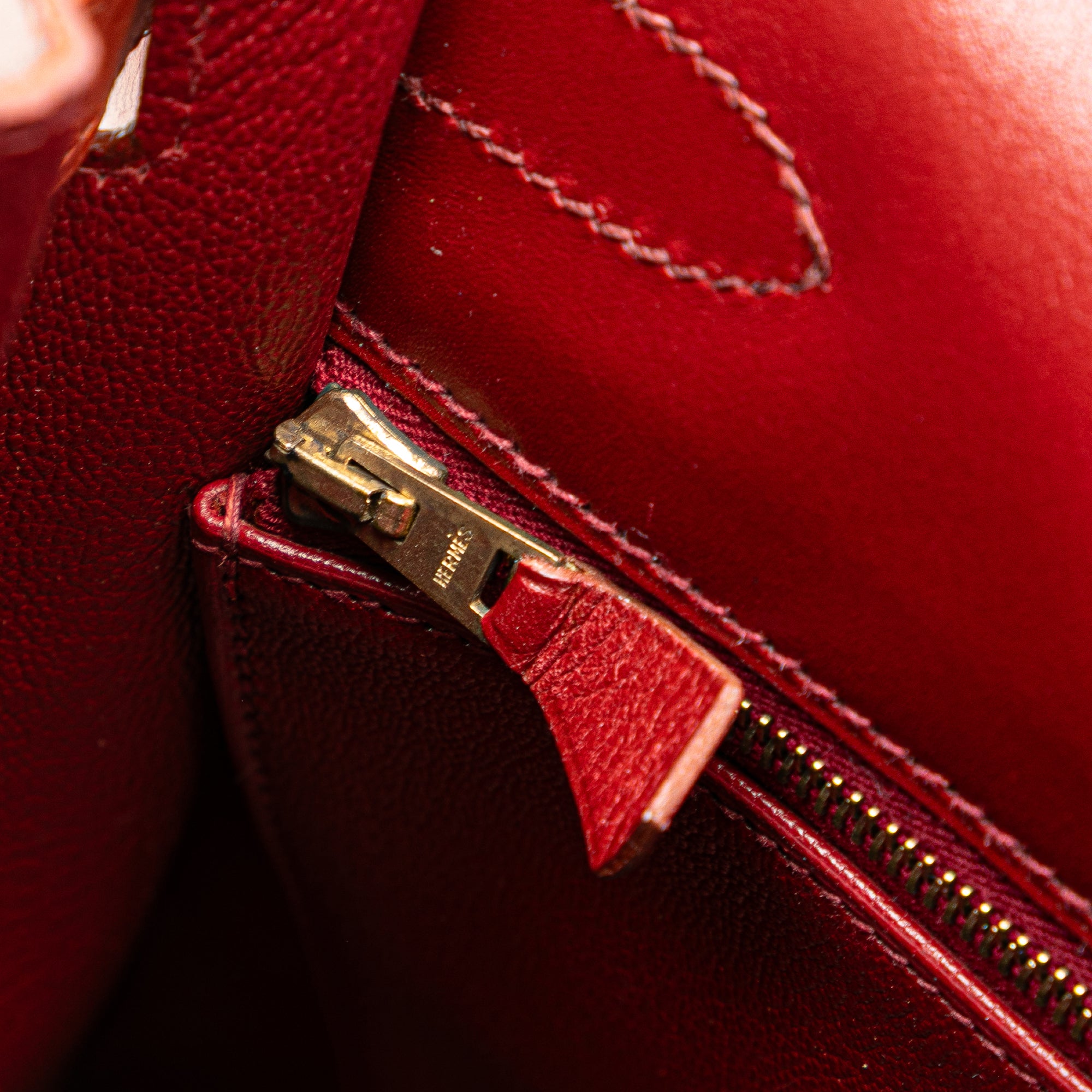 Hermès Tricolor Box Calf Kelly Sellier 32 - image 7
