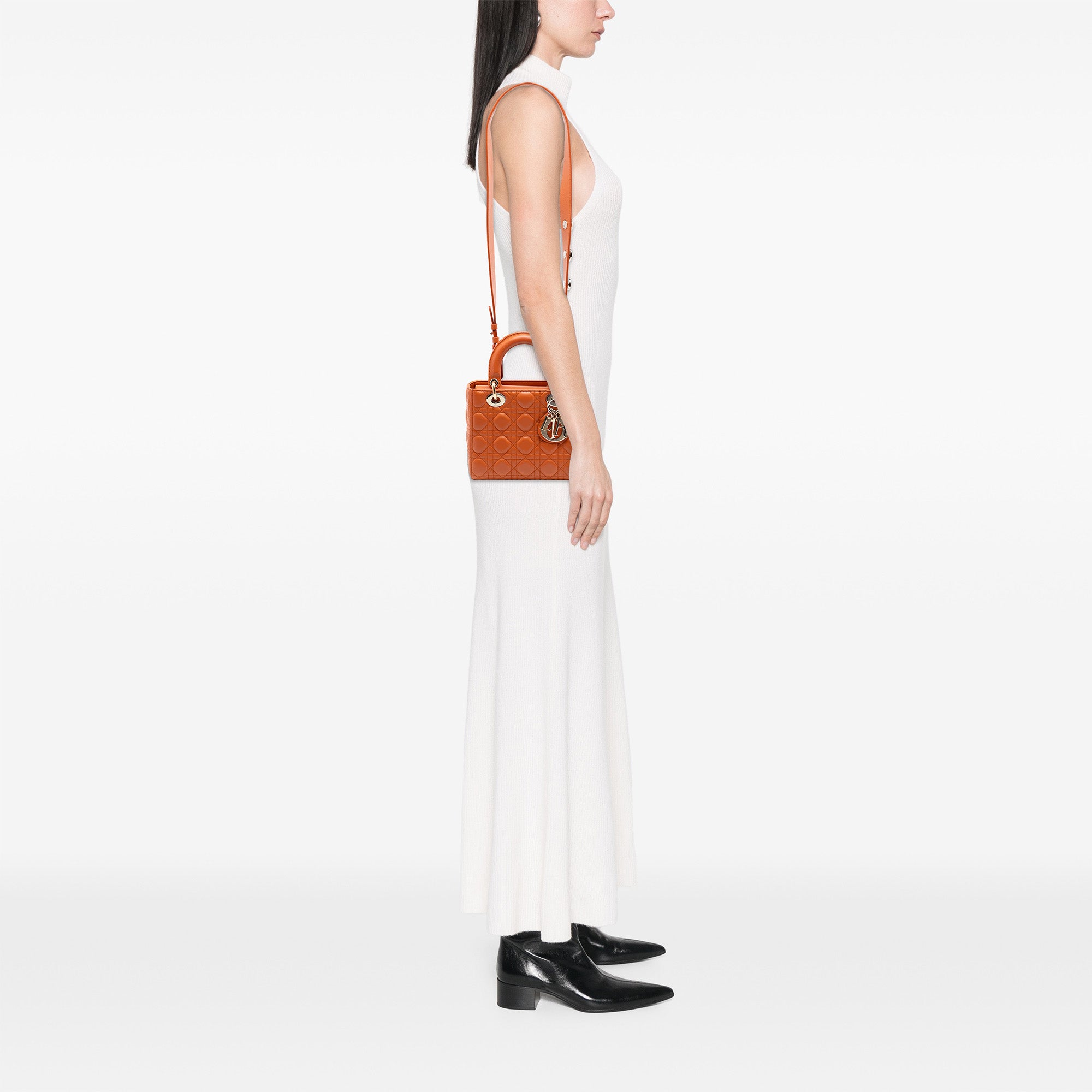 Dior Small Lambskin Cannage MyABCDior Lady Dior - image 6