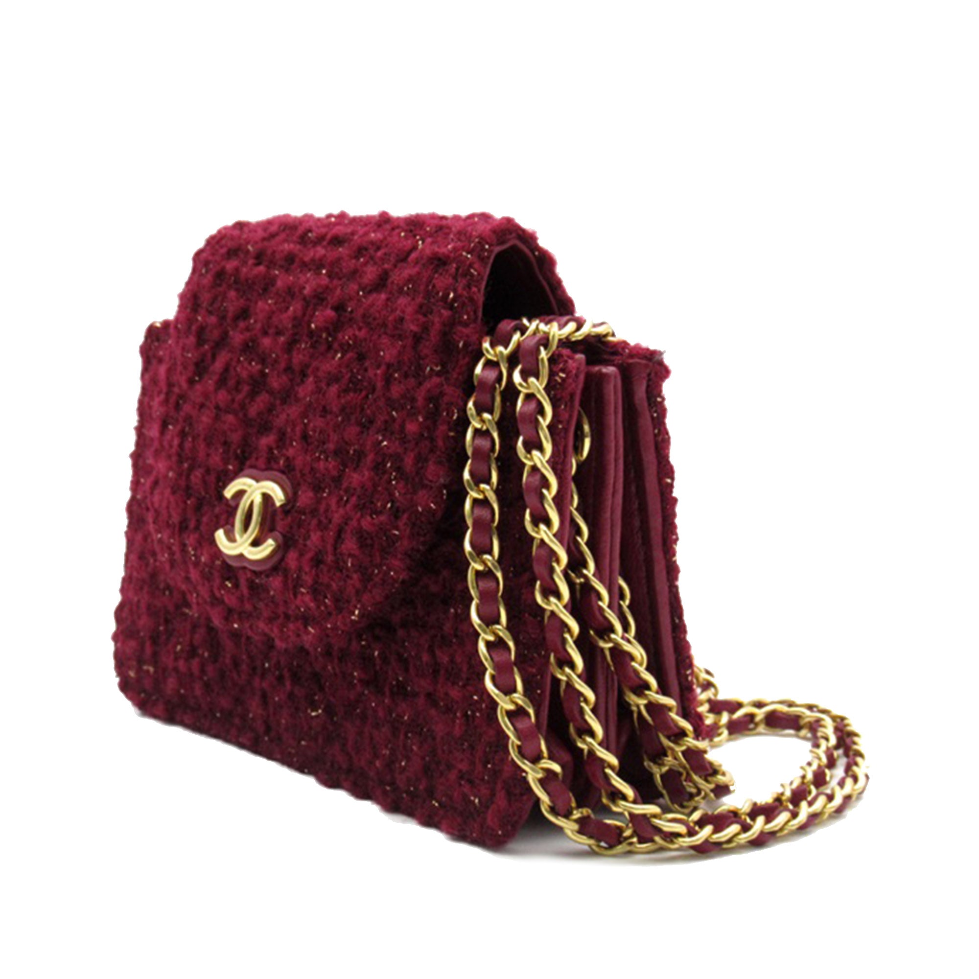 Chanel CC Tweed Crossbody - image 2