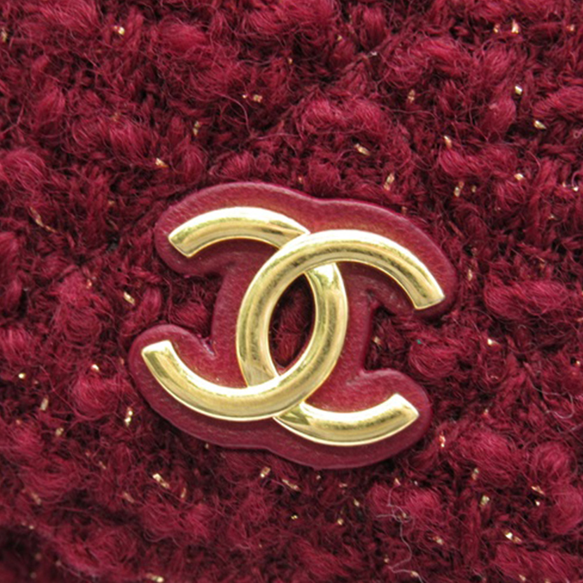 Chanel CC Tweed Crossbody - image 8