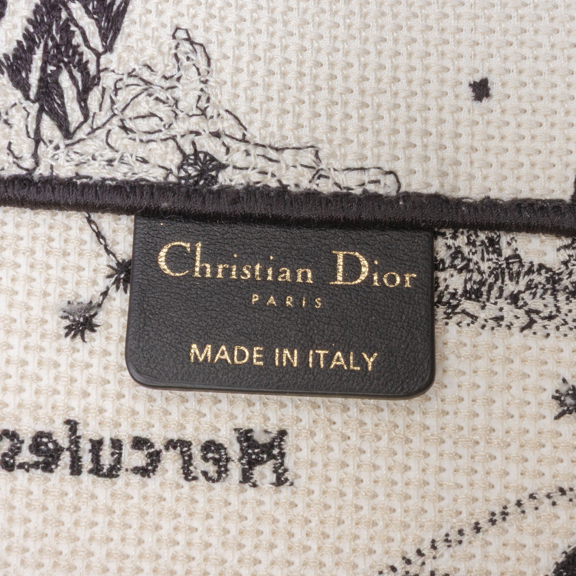 Dior Large Canvas Embroidered Zodiac Toile De Jouy Book Tote - image 5