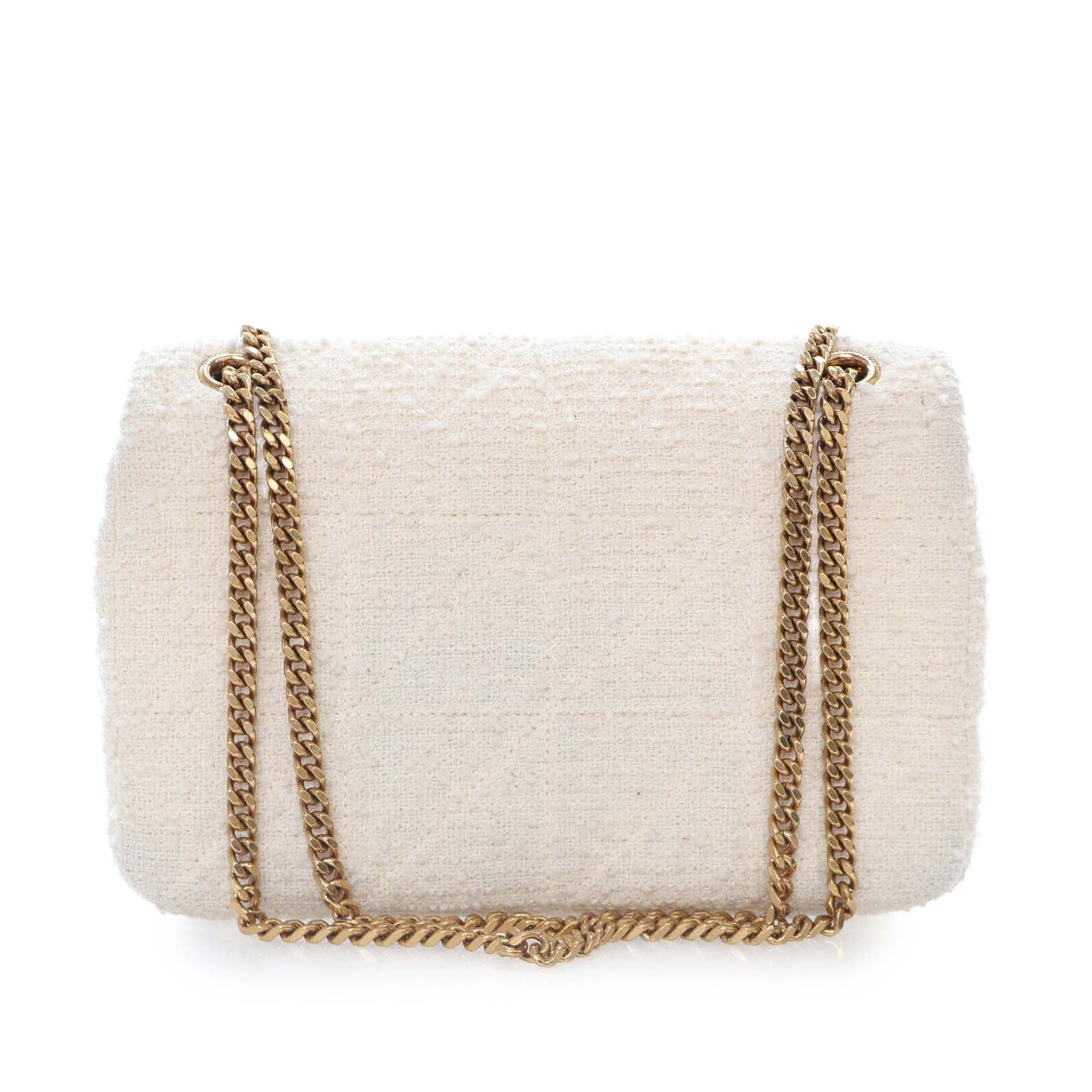 Saint Laurent Medium Boucle Tweed Patchwork Jamie Shoulder Bag - image 4