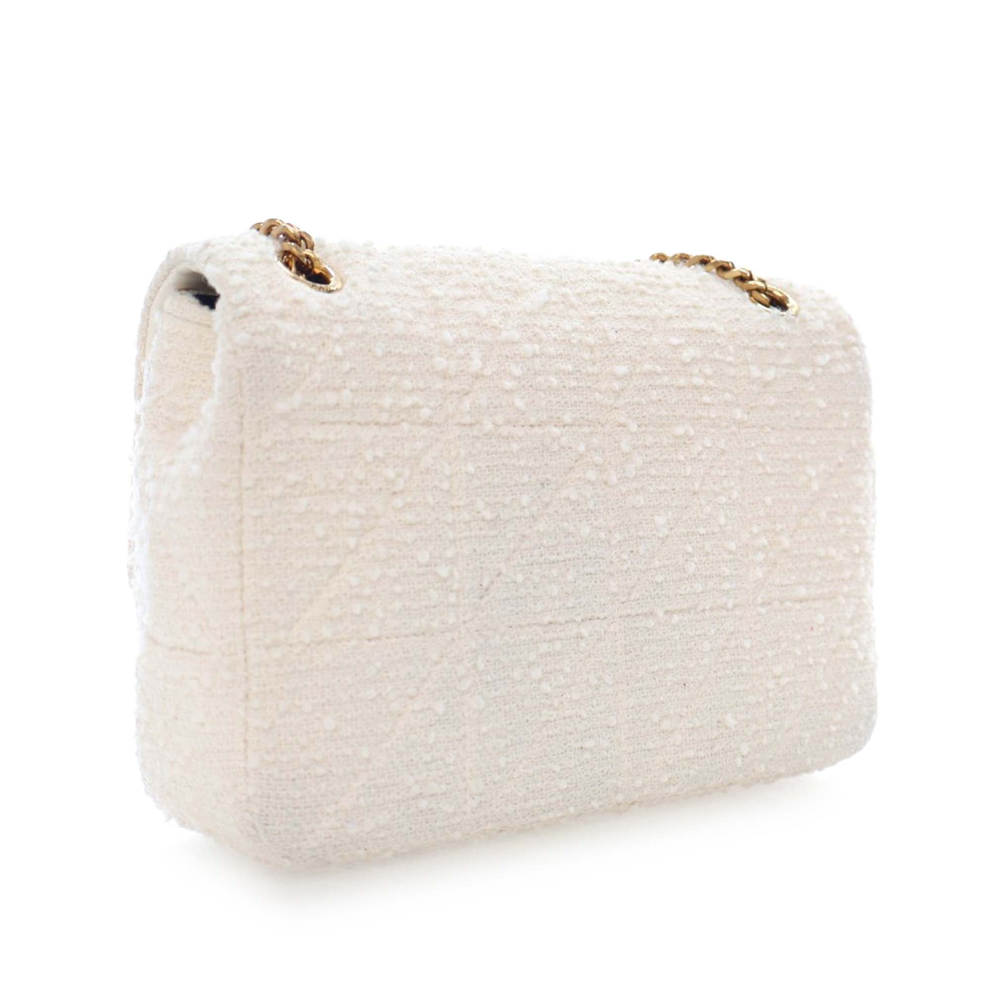 Saint Laurent Medium Boucle Tweed Patchwork Jamie Shoulder Bag - image 5