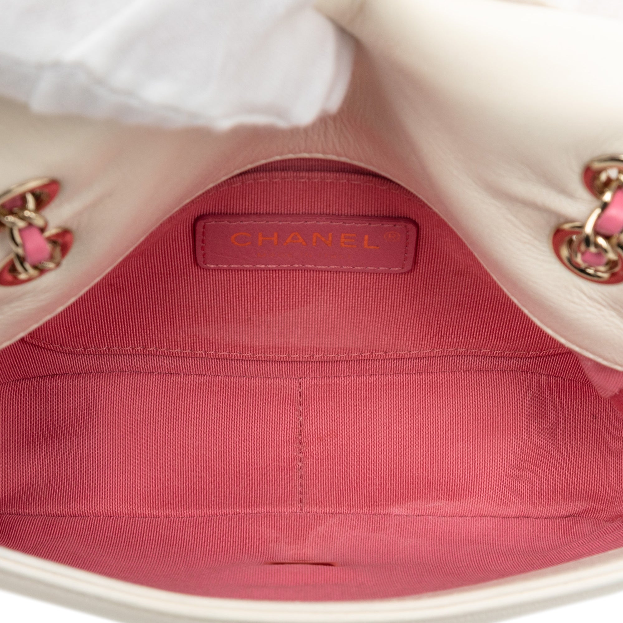 Chanel Small Lambskin Entwined Chain Flap - image 4