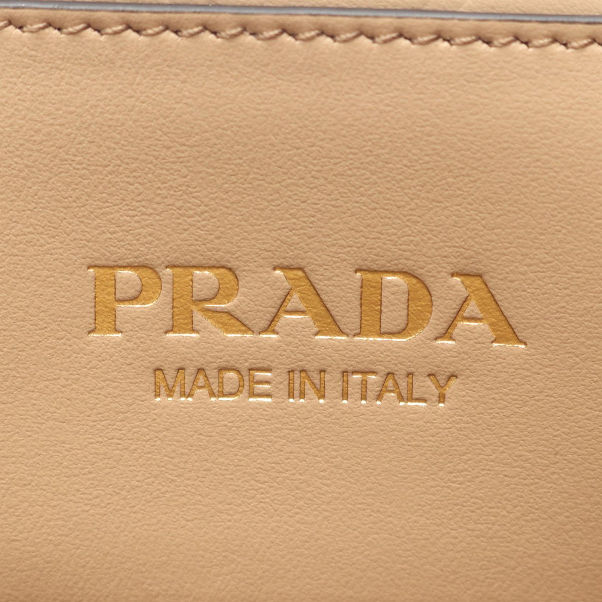 Prada Small Soft Calf Symbole Satchel - image 4