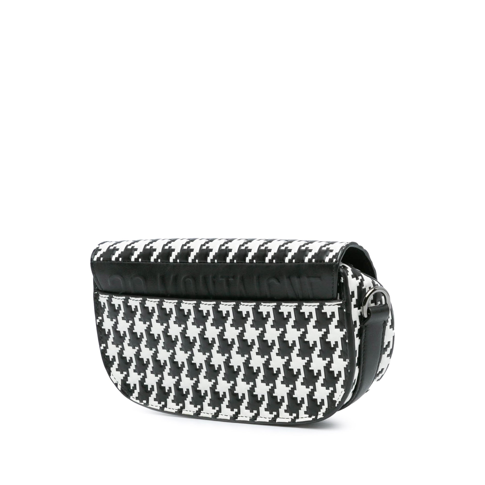 Dior Embossed Calfskin Houndstooth Bobby East West Crossbody - image 2