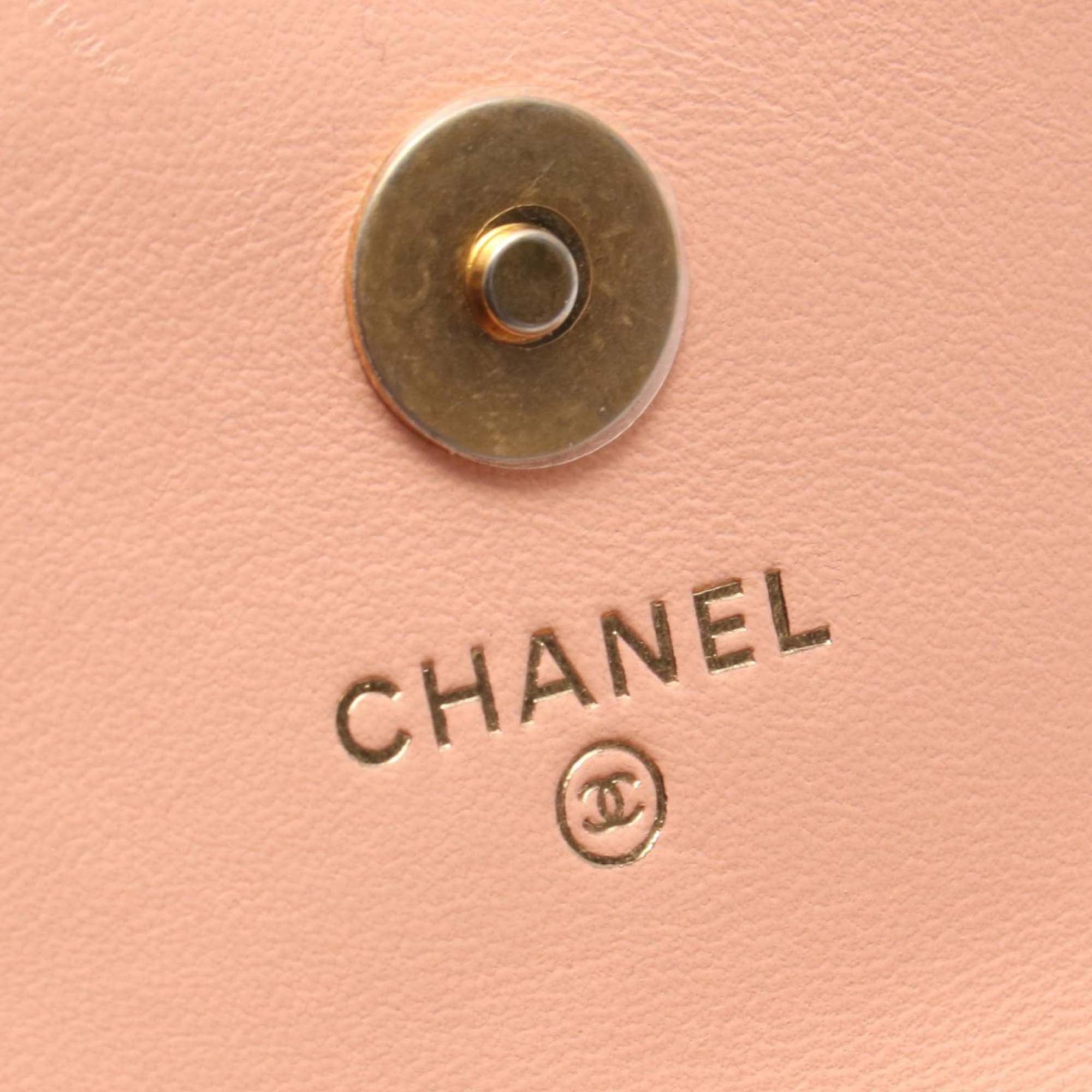 Chanel Mini Lambskin Pearl Crush Clutch On Chain - image 4