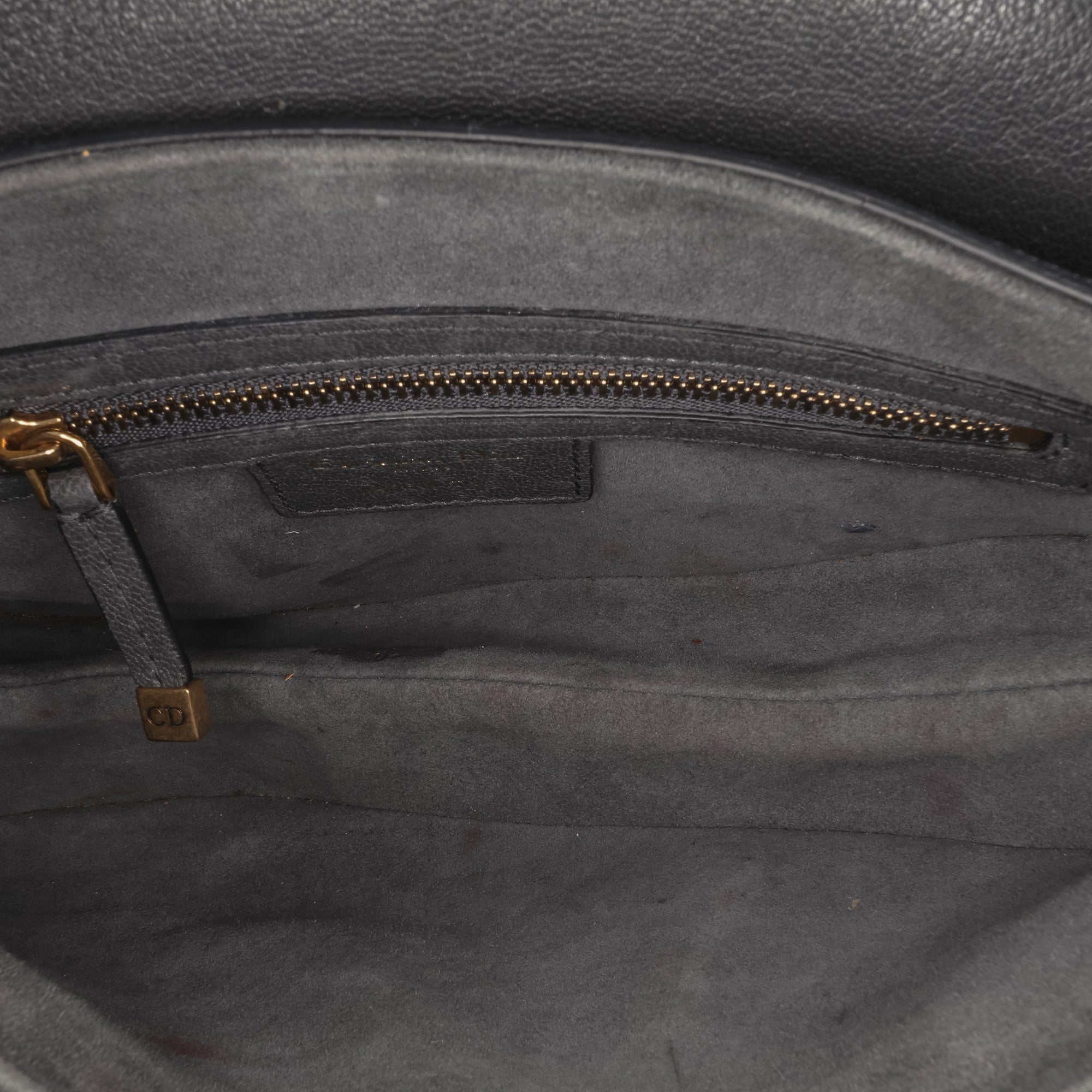 Dior Smooth Calfskin Saddle Bag - image 4