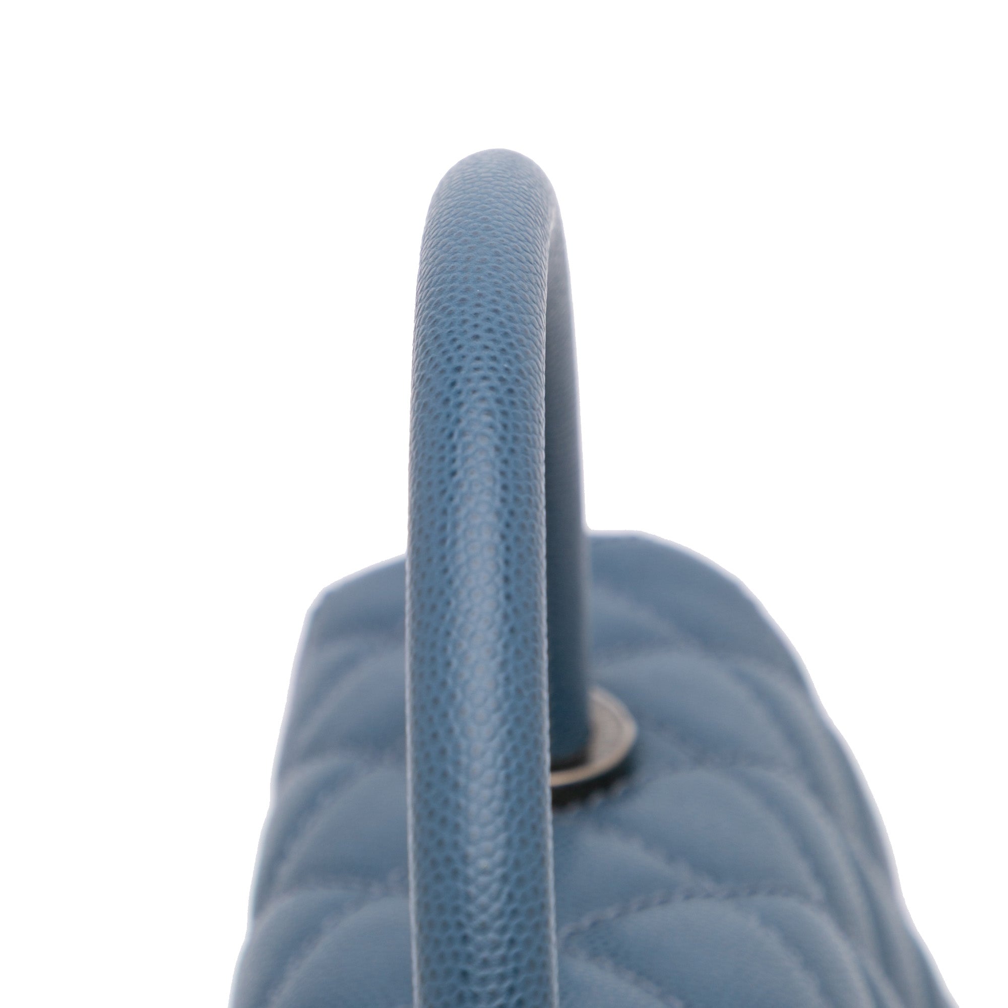 Chanel Large Caviar Coco Top Handle Bag - image 13