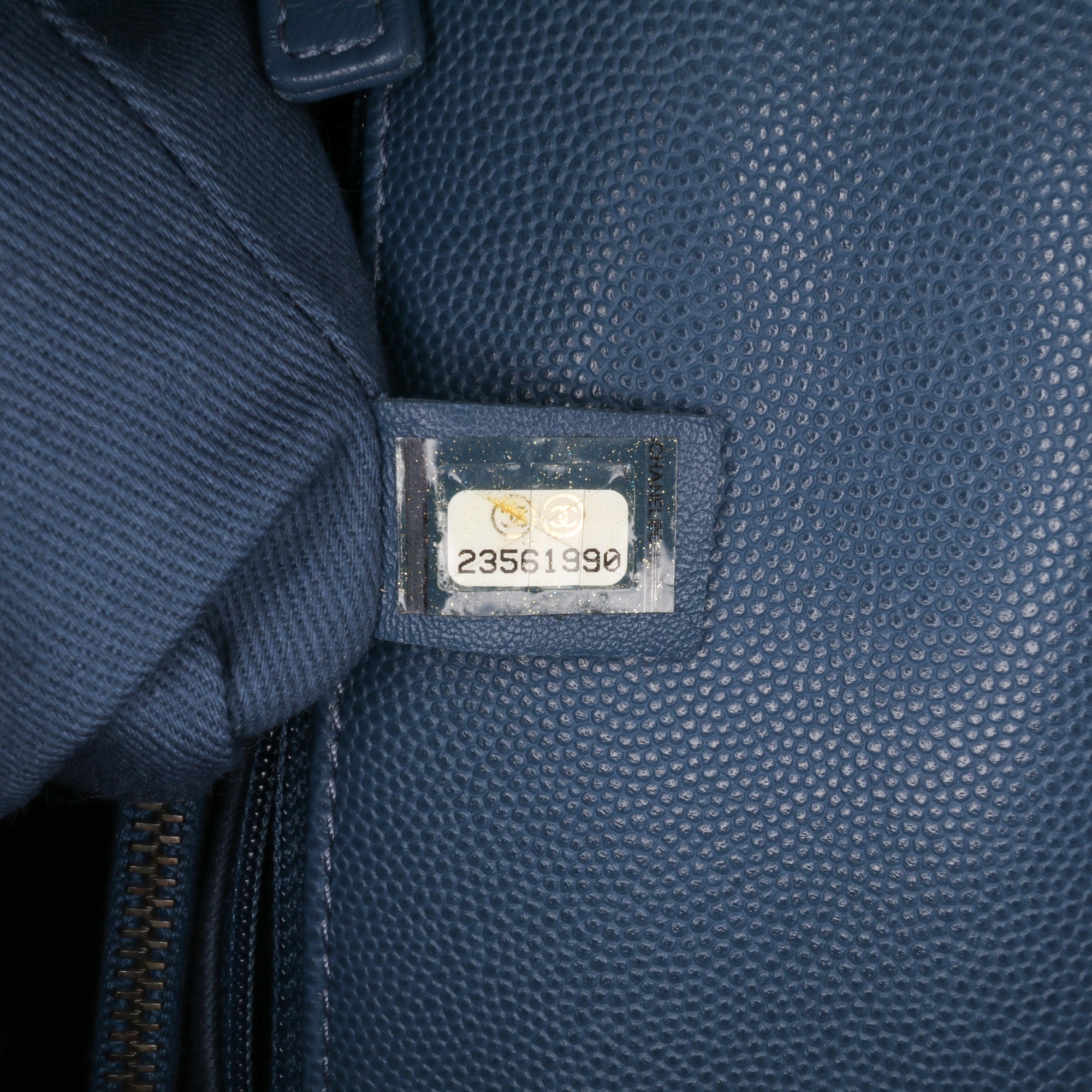Chanel Large Caviar Coco Top Handle Bag - image 8