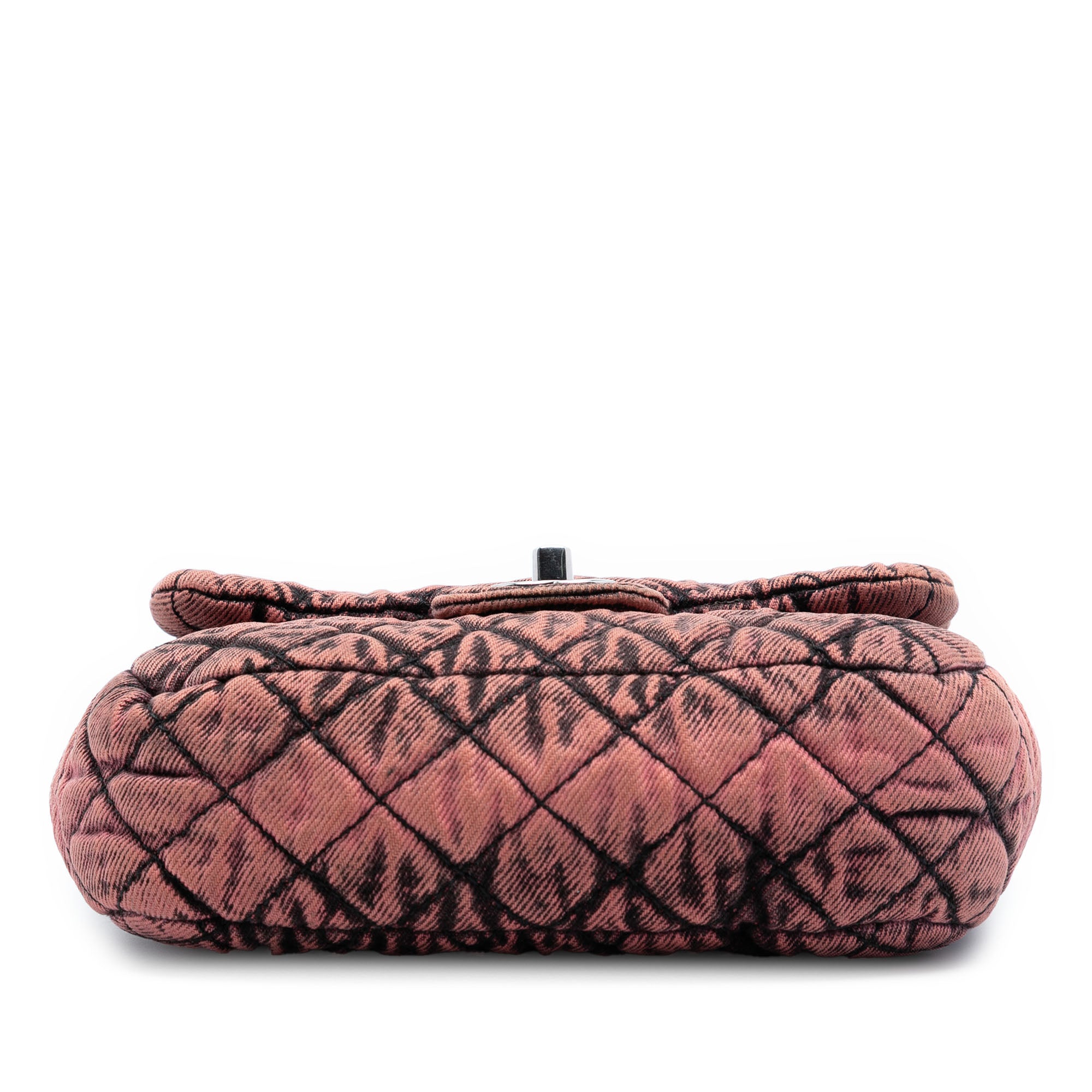 Chanel Small Square CC Quilted Denimpression Single Flap - image 3