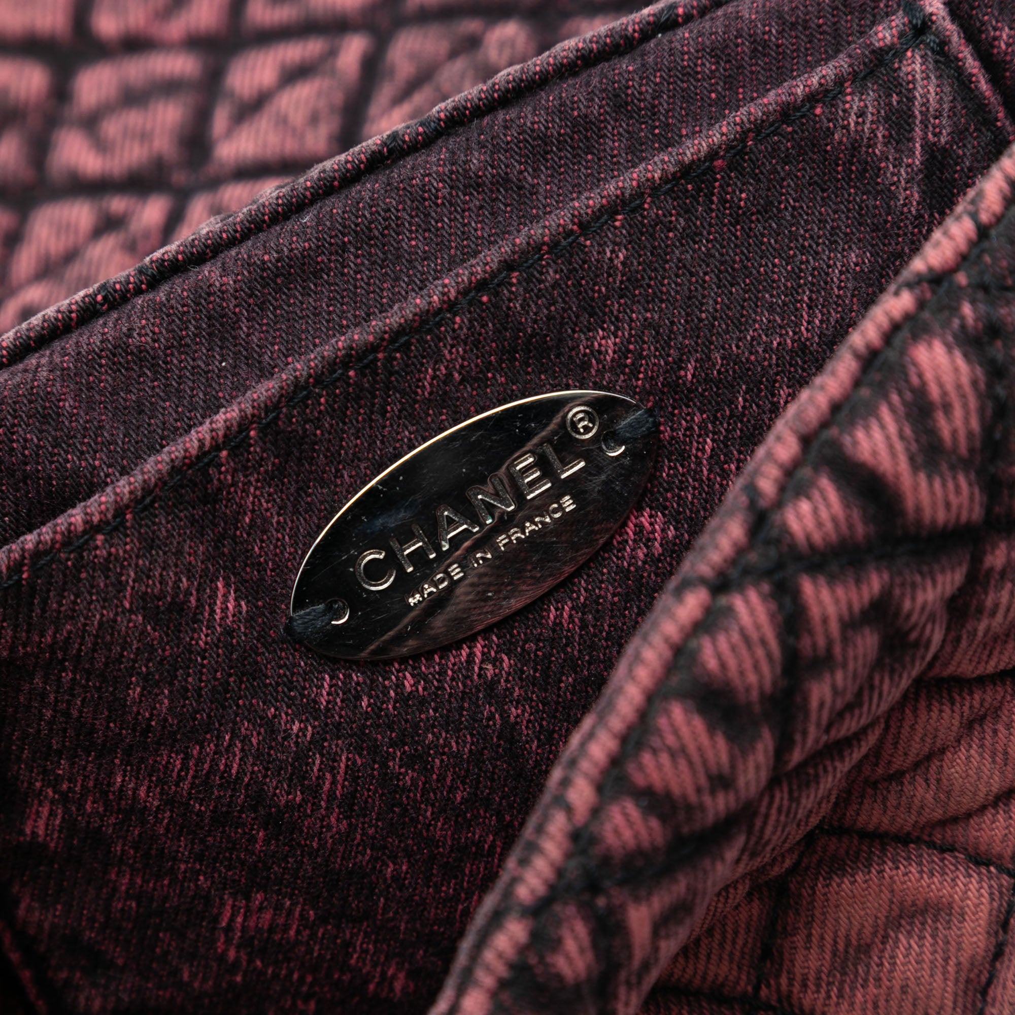Chanel Small Square CC Quilted Denimpression Single Flap - image 5