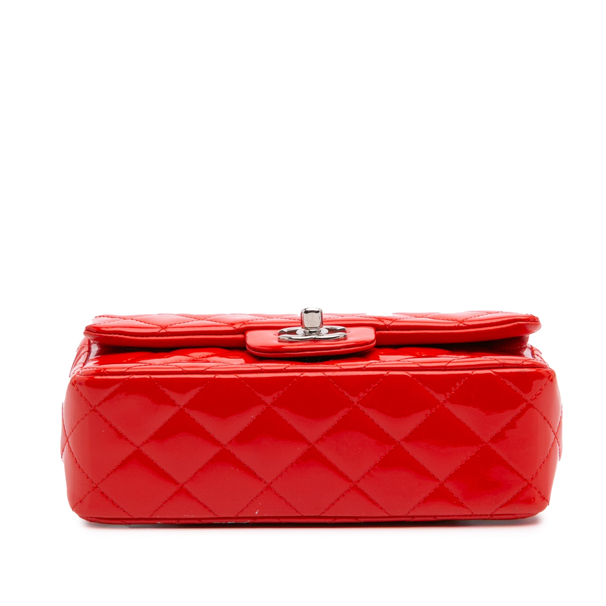 Chanel Mini Rectangular Classic Patent Single Flap - image 3