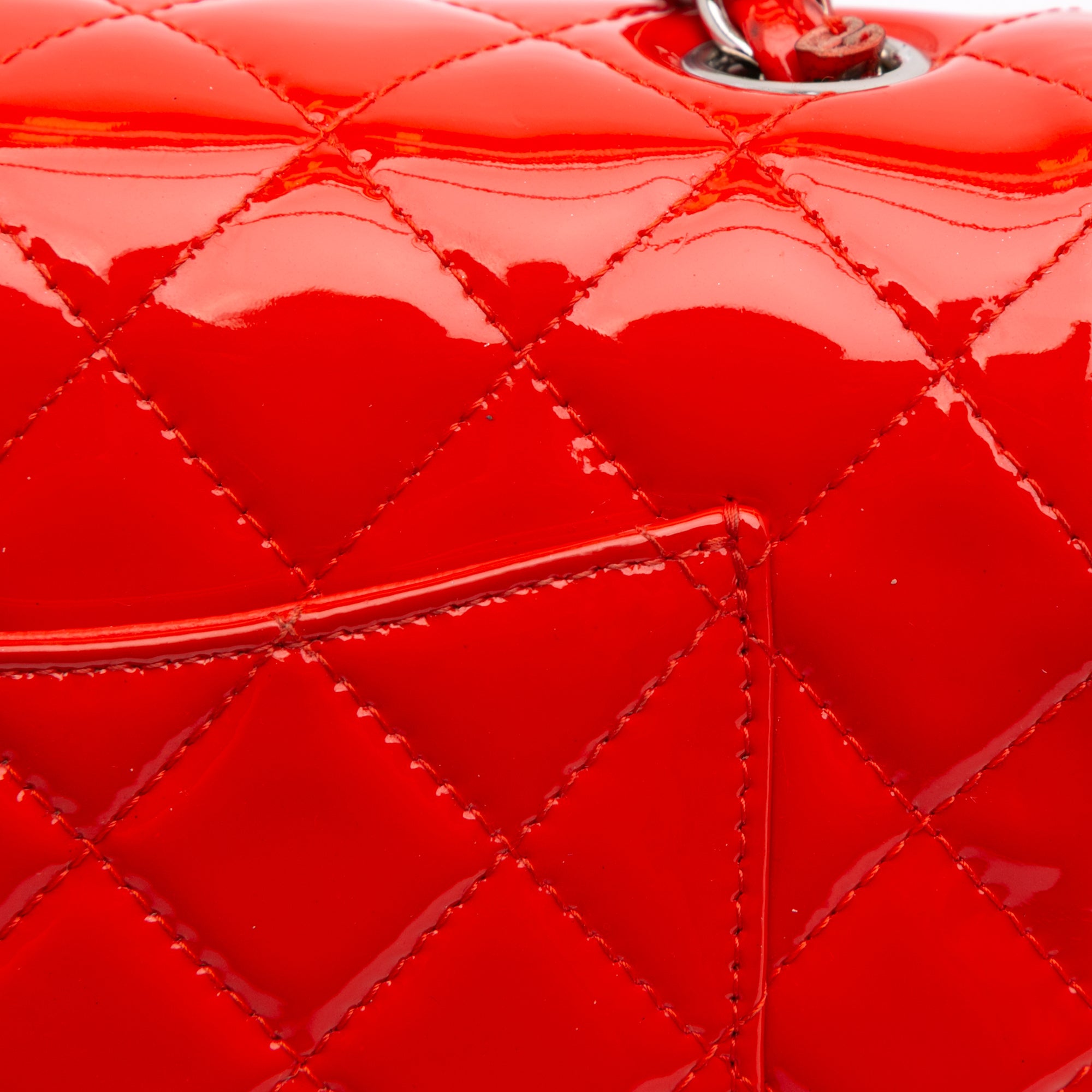 Chanel Mini Rectangular Classic Patent Single Flap - image 9