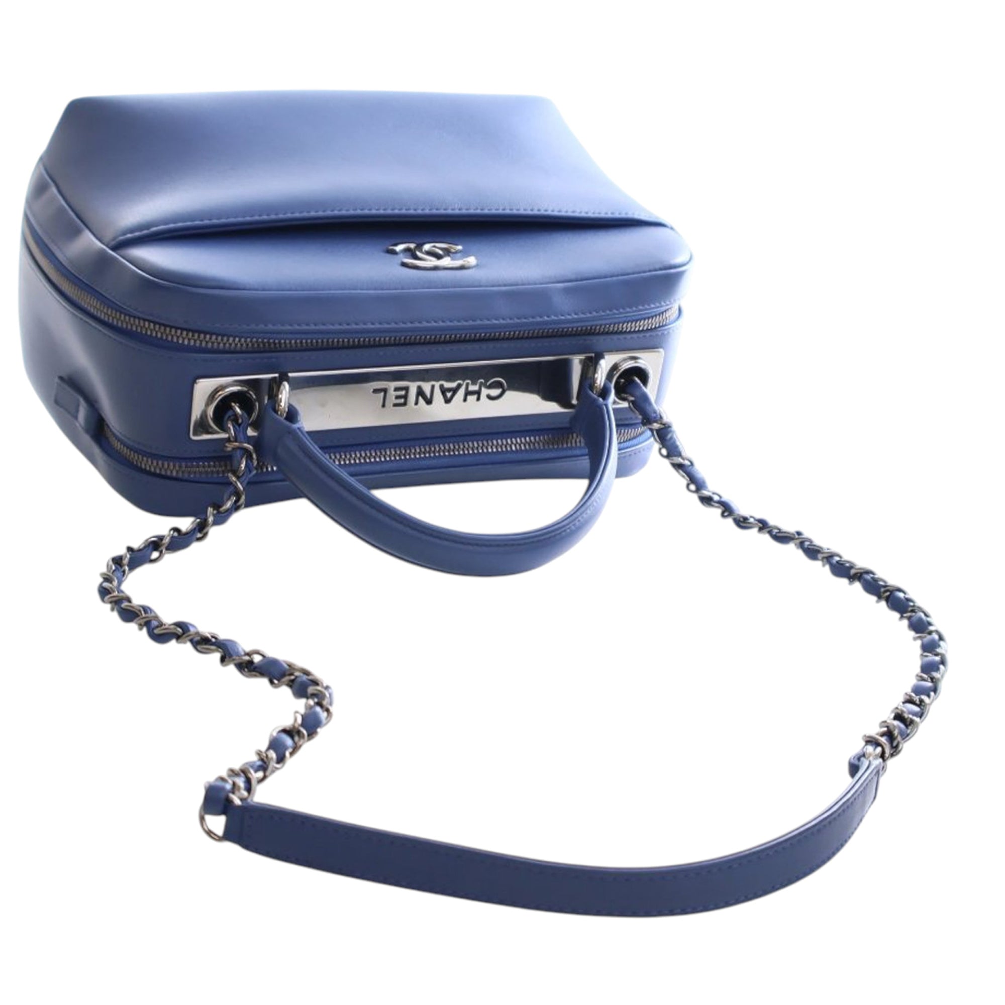 Chanel Medium Calfskin Trendy CC Bowling Bag - image 11